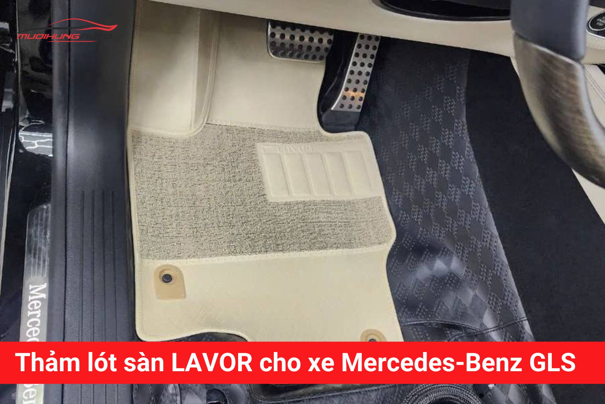 Thảm lót sàn Lavor cho xe Mercedes-Benz GLS