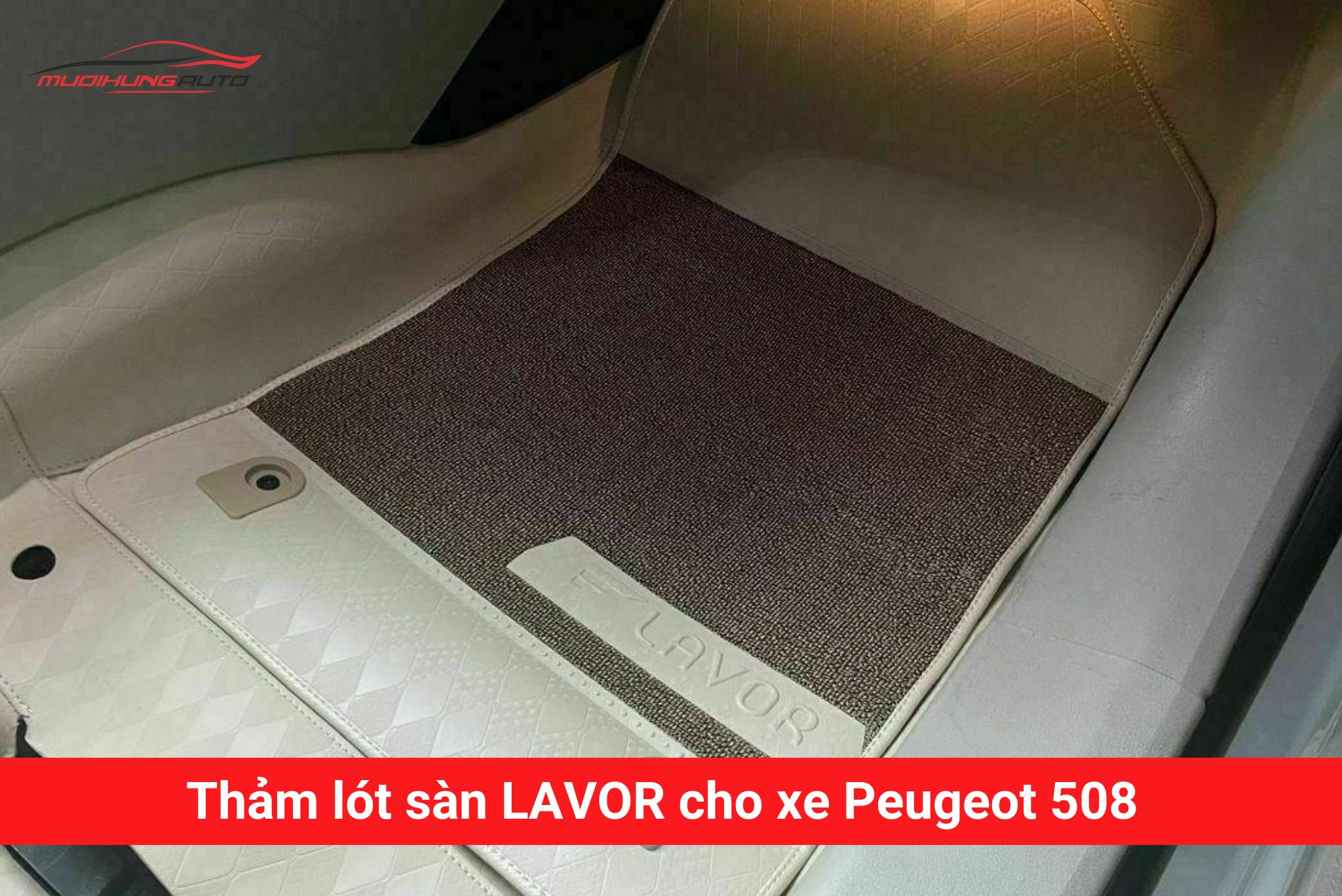 Thảm lót sàn Lavor cho xe Peugeot 508