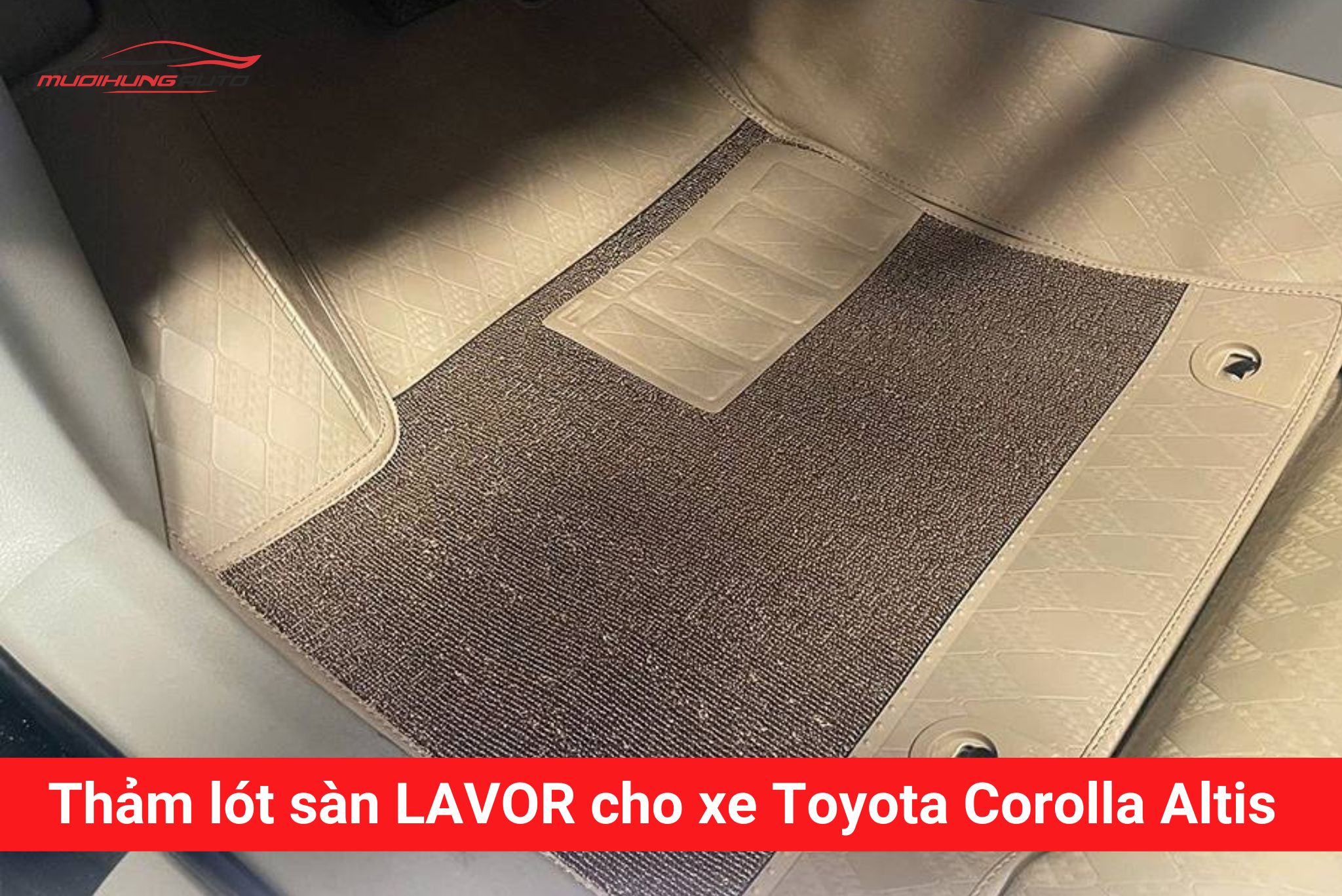 Thảm lót sàn Lavor cho xe Toyota Corolla Altis