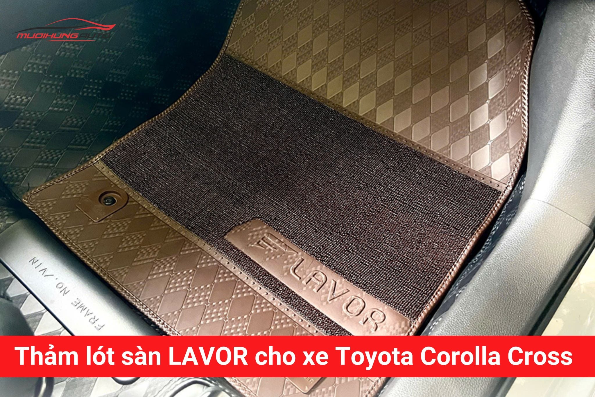 Thảm lót sàn Lavor cho xe Toyota Corolla Cross