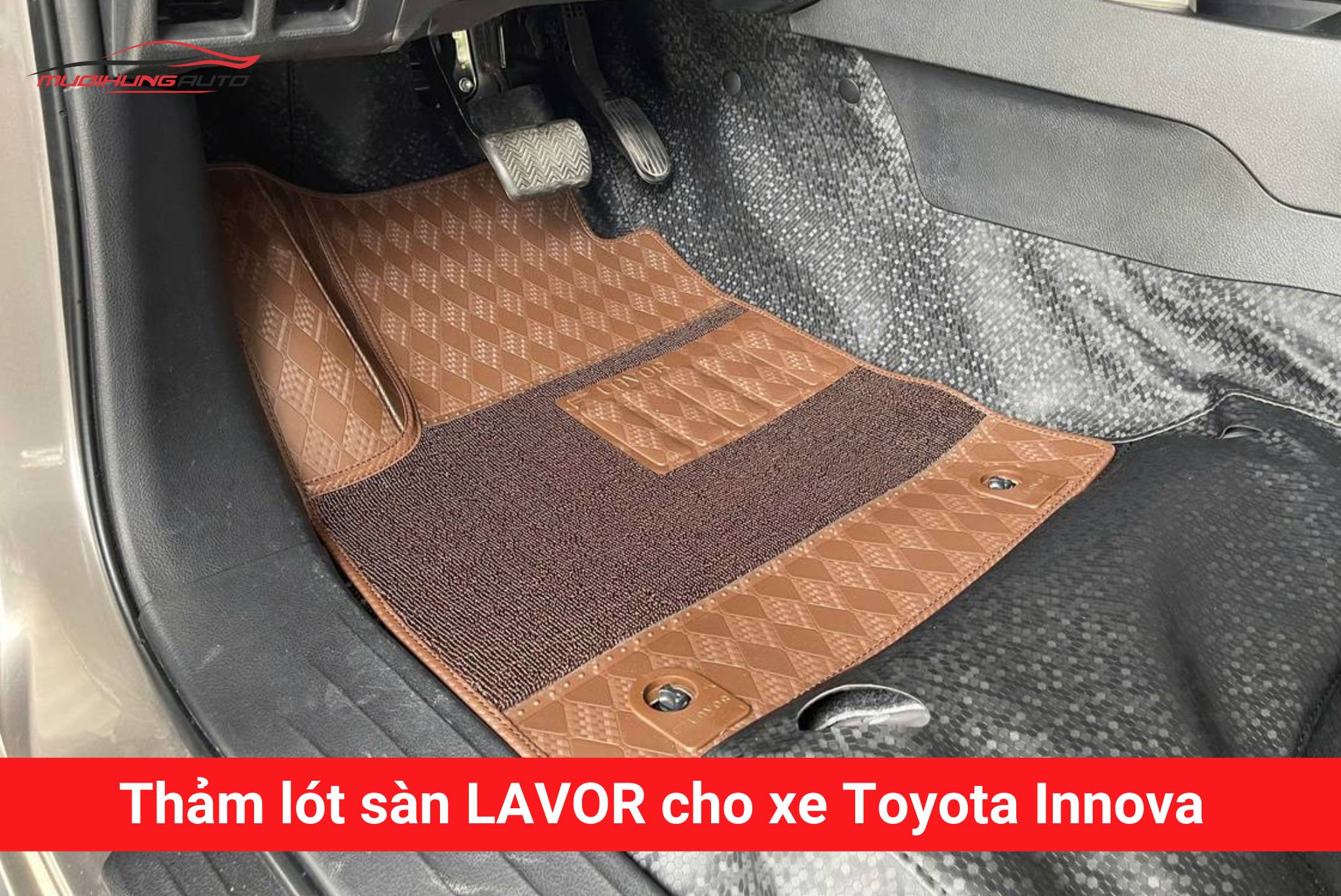 Thảm lót sàn Lavor cho xe Toyota Innova