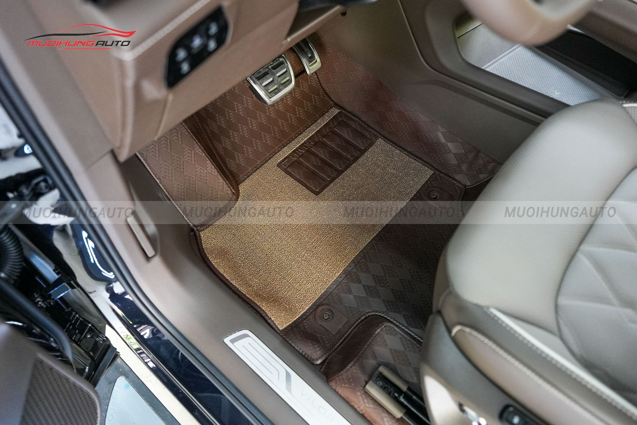 Thảm lót sàn Lavor ô tô Vinfast Minio Green