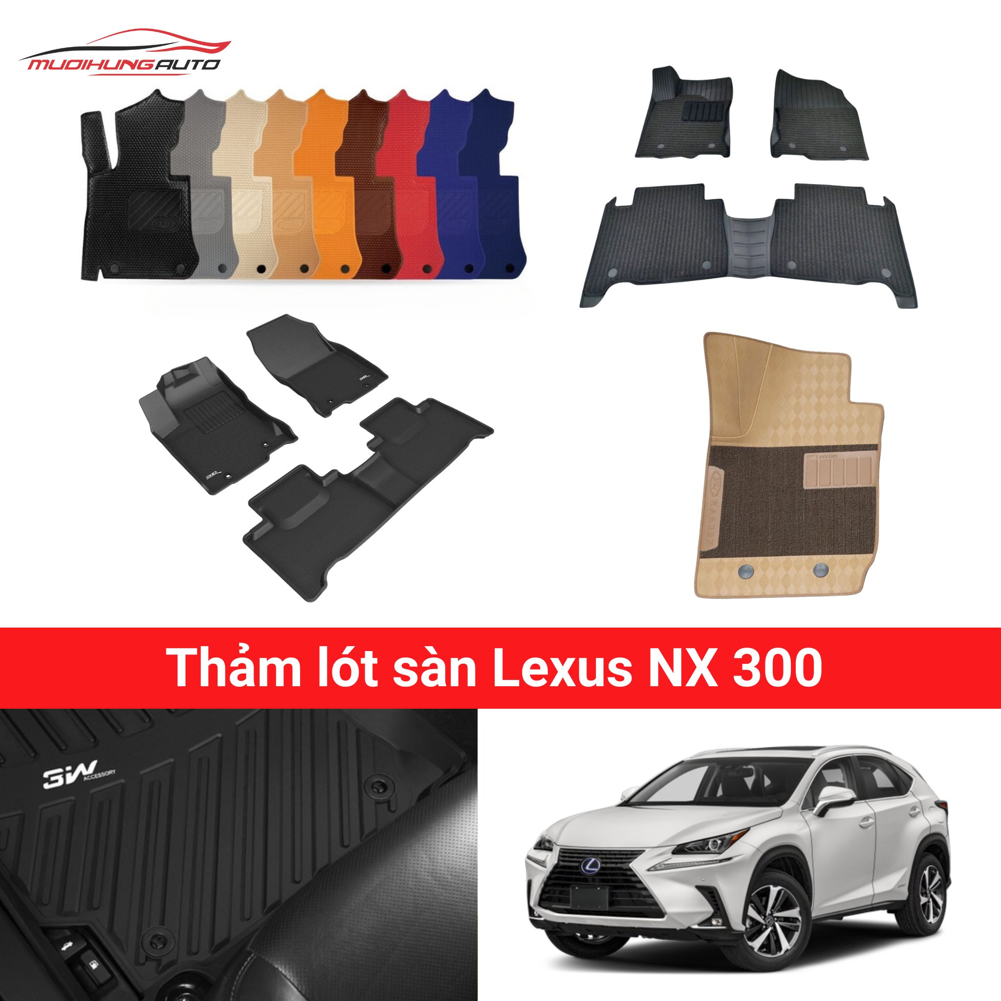 Thảm lót sàn Lexus NX 300