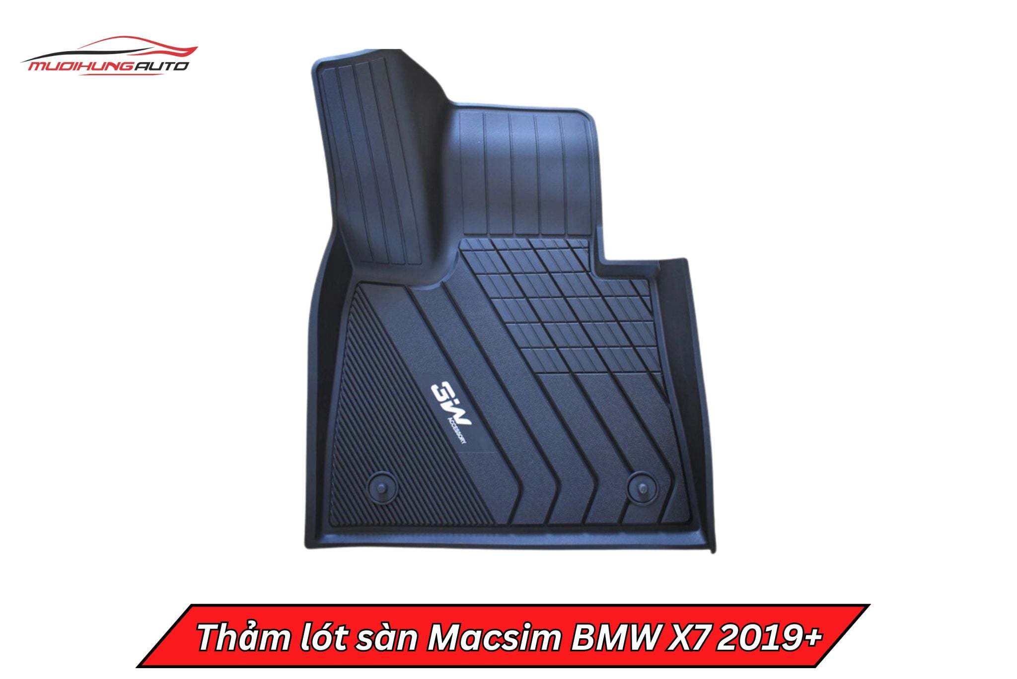 Thảm lót sàn Macsim 1 lớp cho ô tô BMW X7 2019+