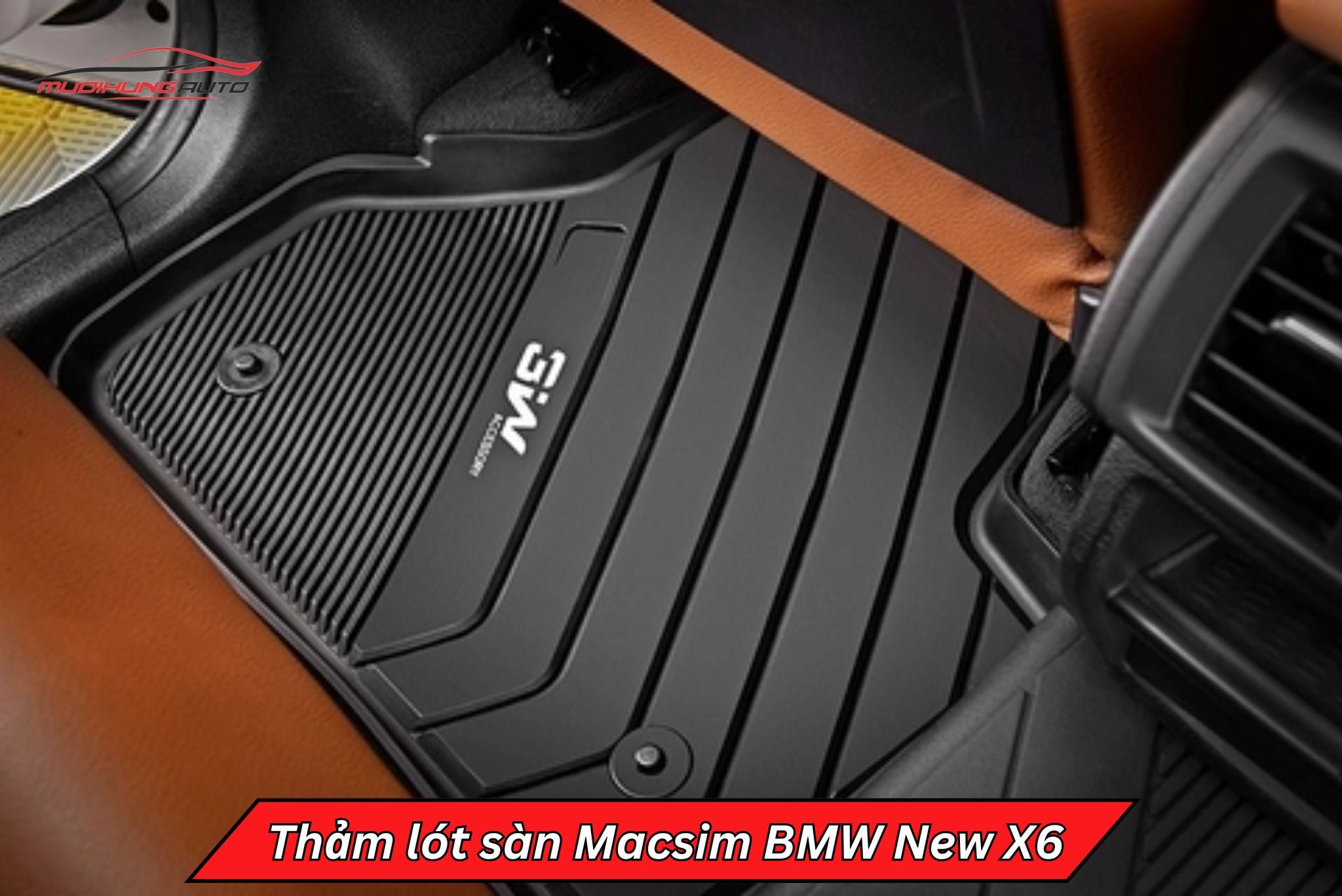 Thảm lót sàn Macsim cho BMW New X6
