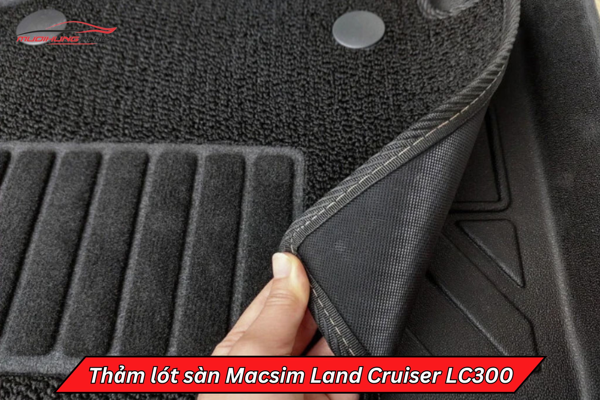 Thảm lót sàn Macsim cho Land Cruiser LC300