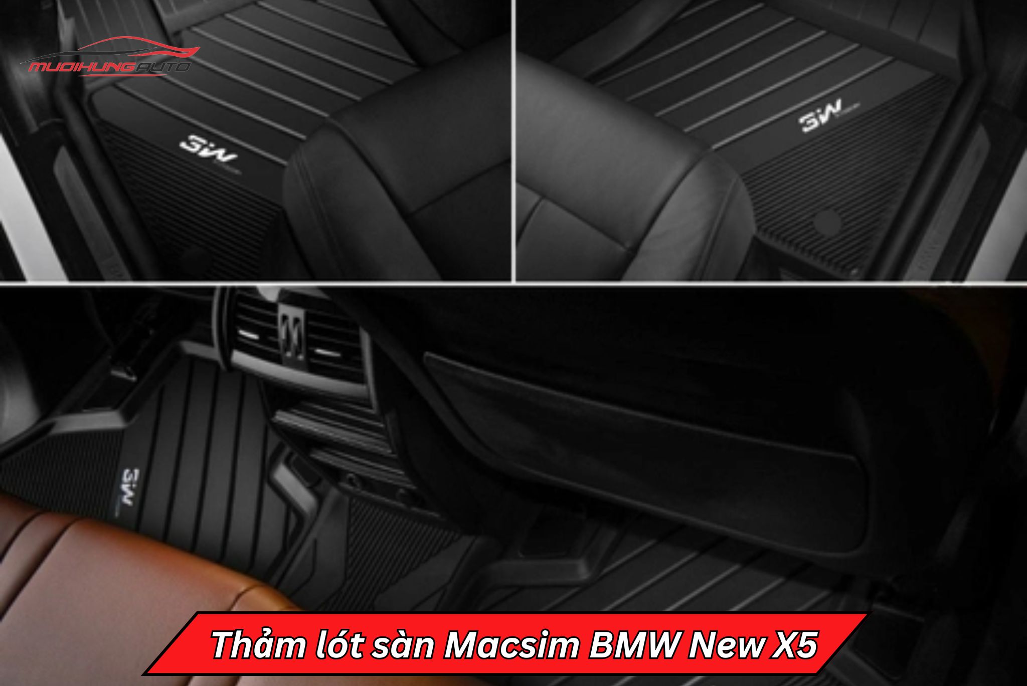 Thảm lót sàn Macsim cho ô tô BMW New X5