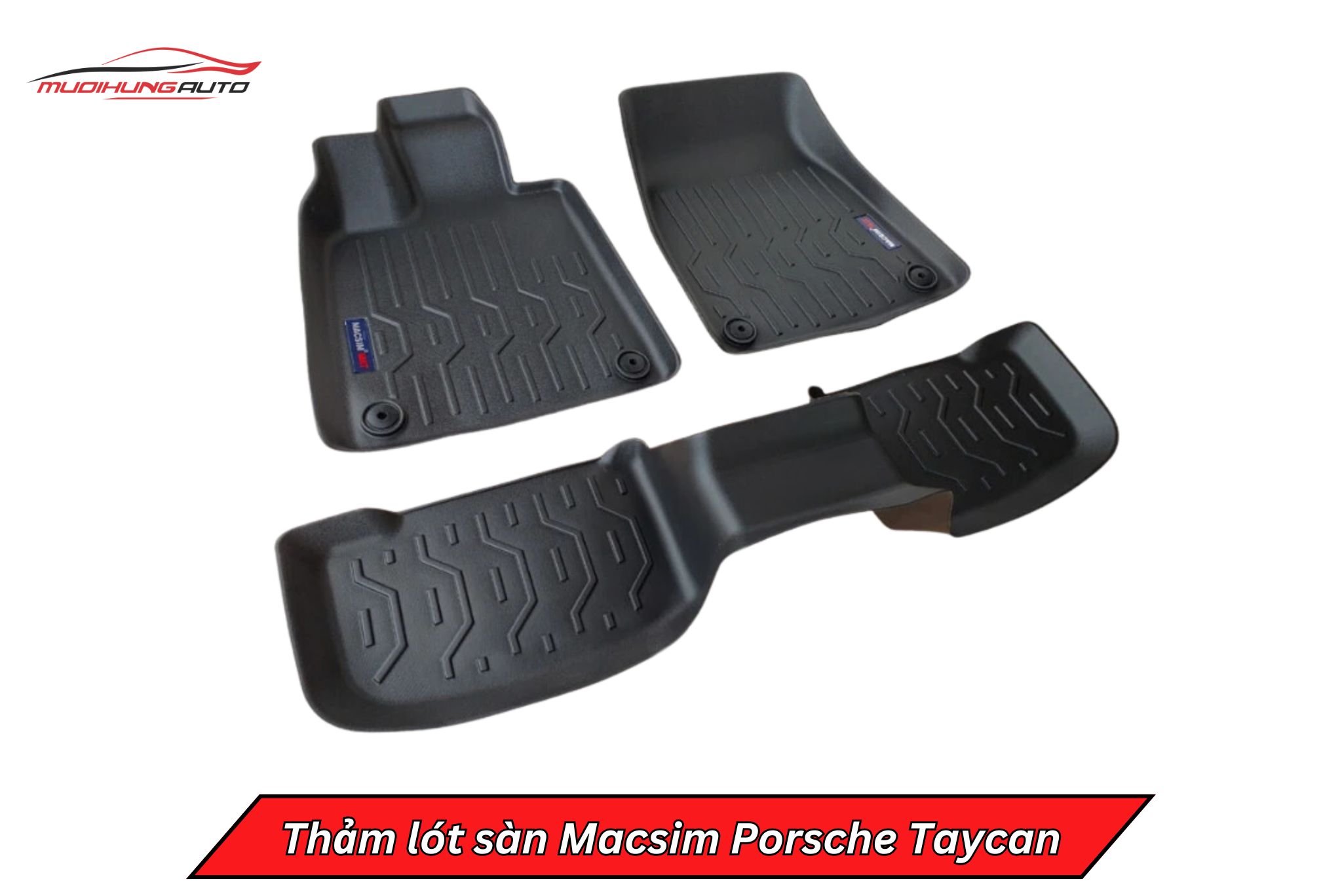 Thảm lót sàn Macsim cho ô tô Porsche Taycan