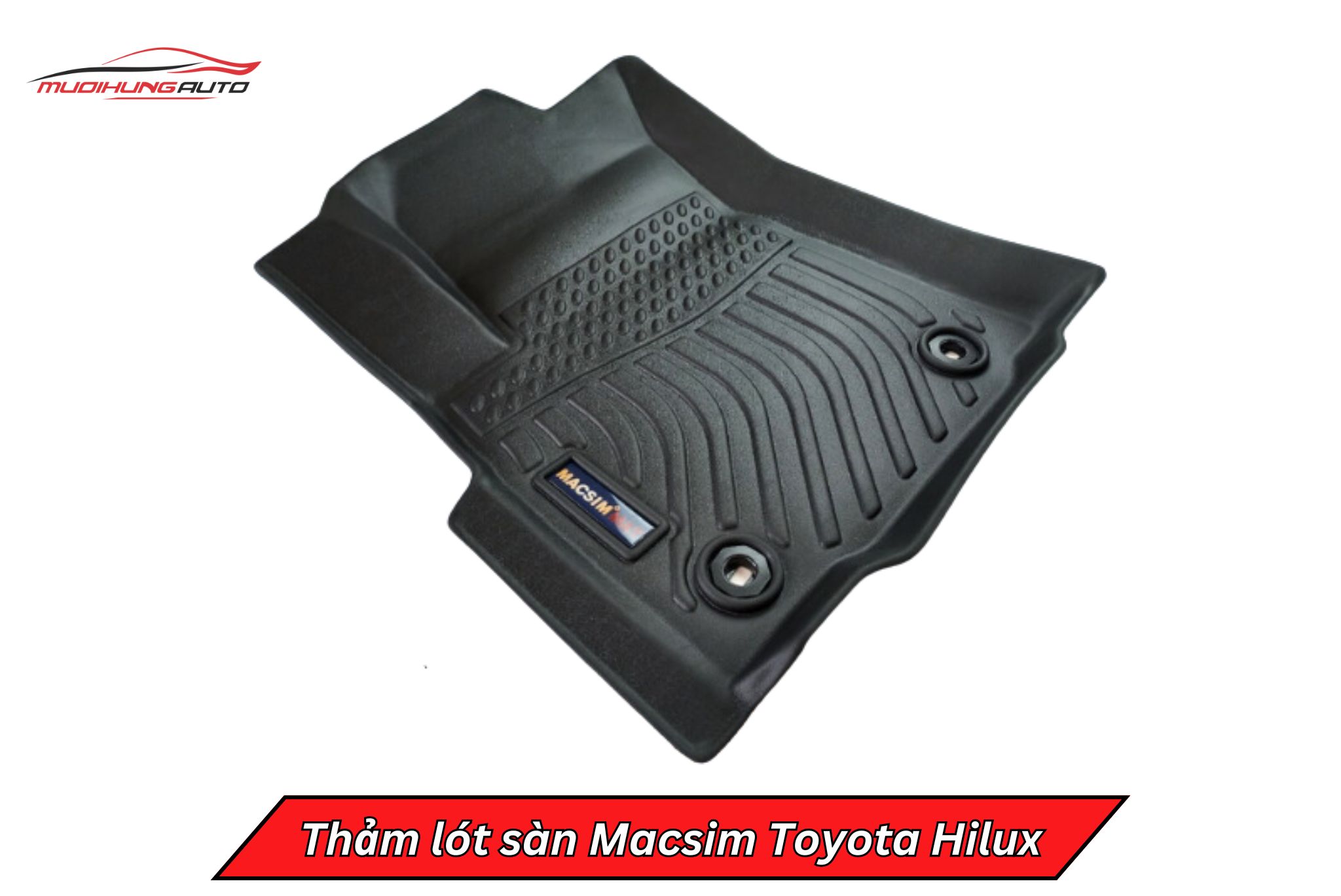 Thảm lót sàn Macsim cho Toyota Hilux
