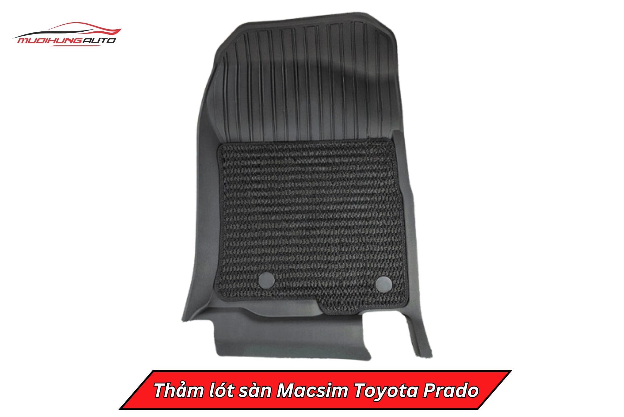 Thảm lót sàn Macsim cho Toyota Prado 2 lớp