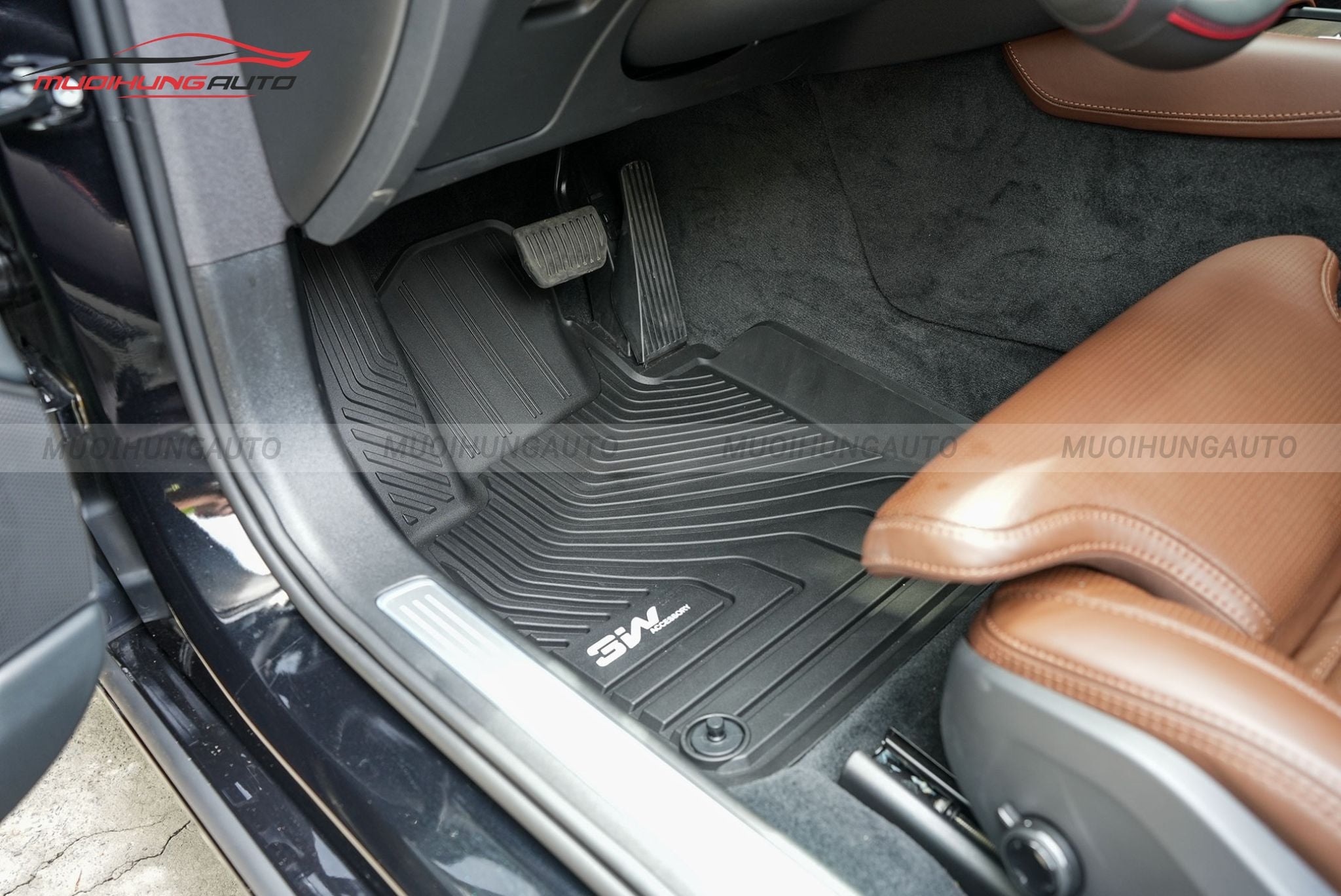 Thảm lót sàn Macsim cho Vinfast Minio Green