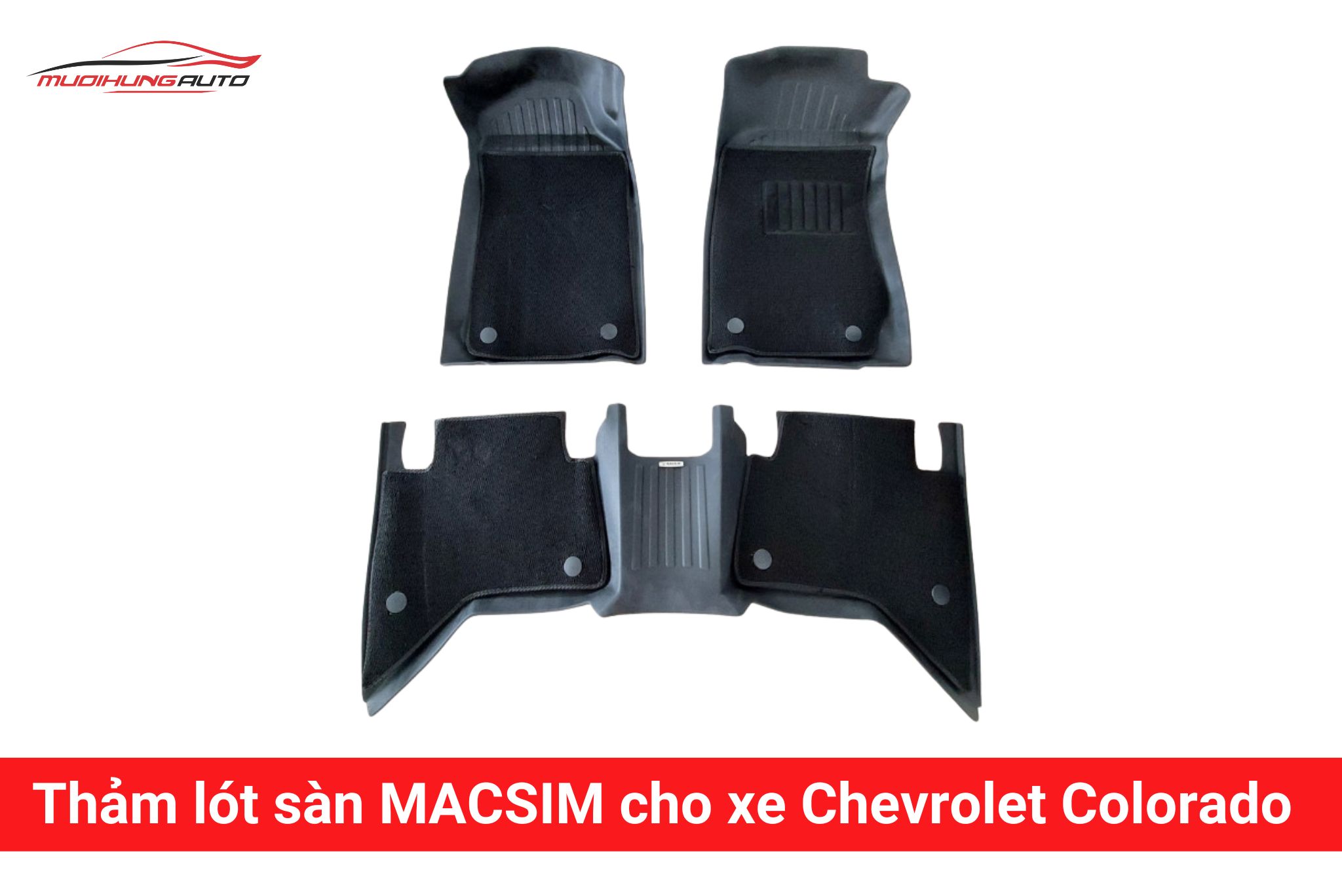 Thảm lót sàn Macsim cho xe Chevrolet Colorado