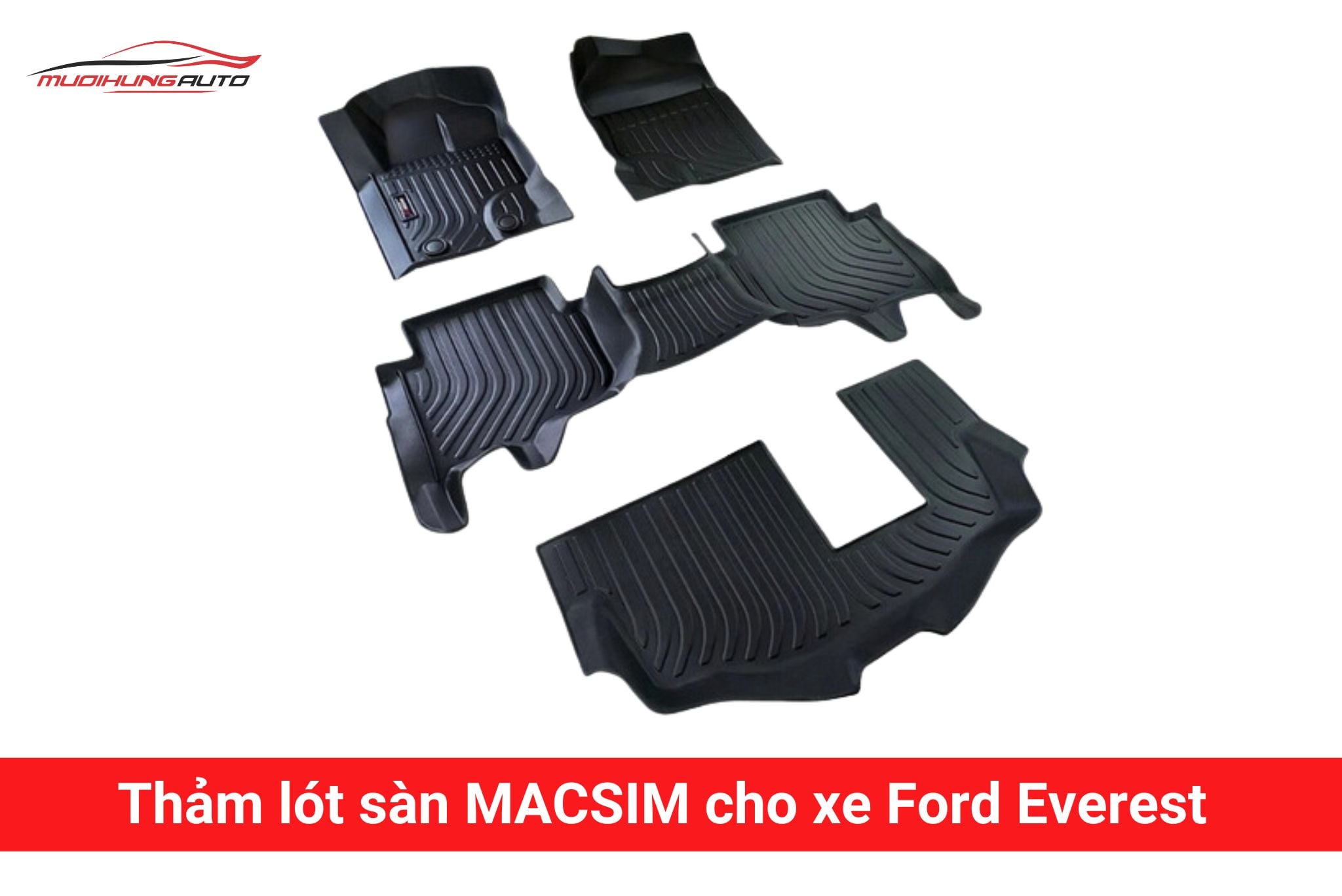 Thảm lót sàn Macsim cho xe Ford Everest