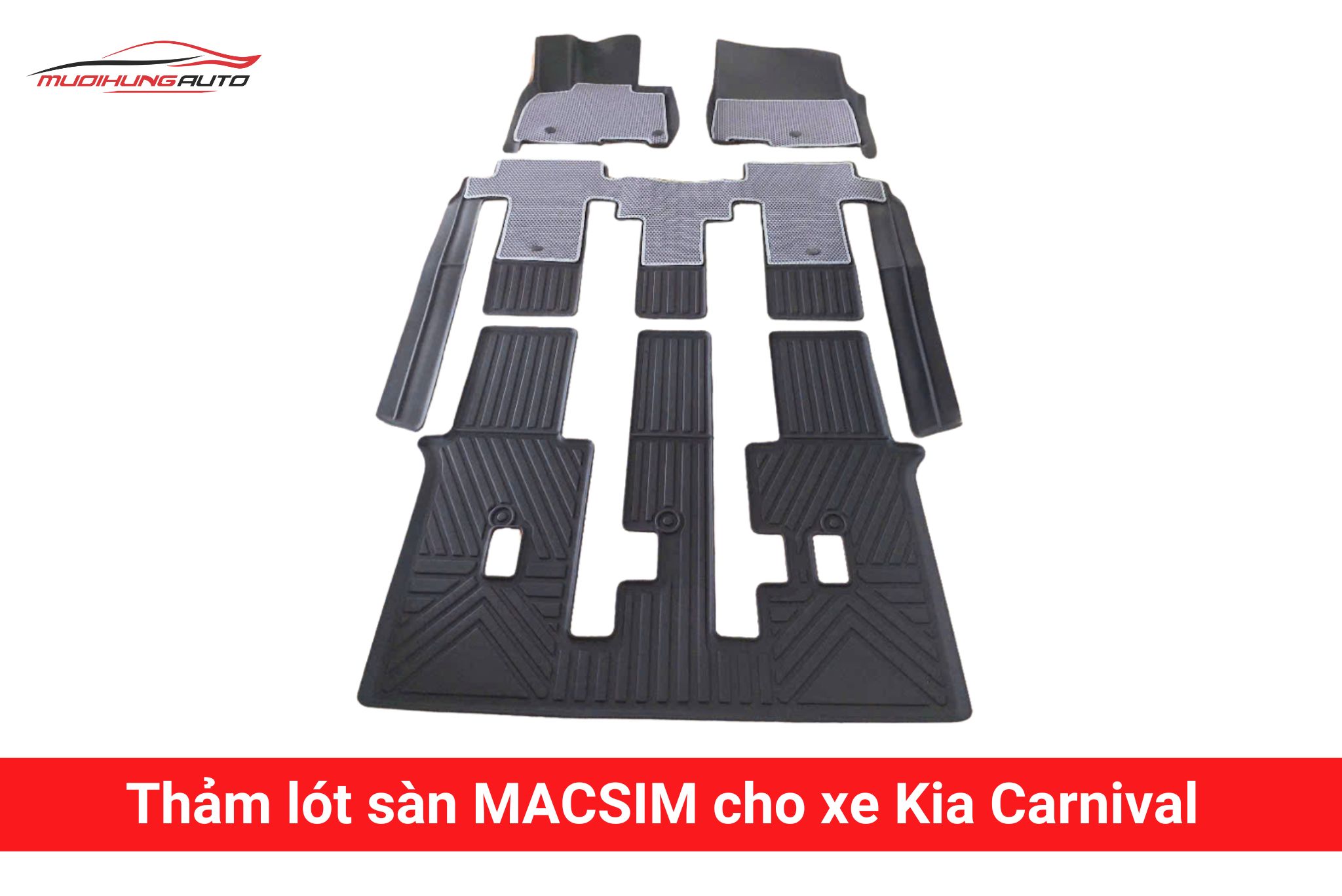 Thảm lót sàn Macsim cho xe Kia Carnival