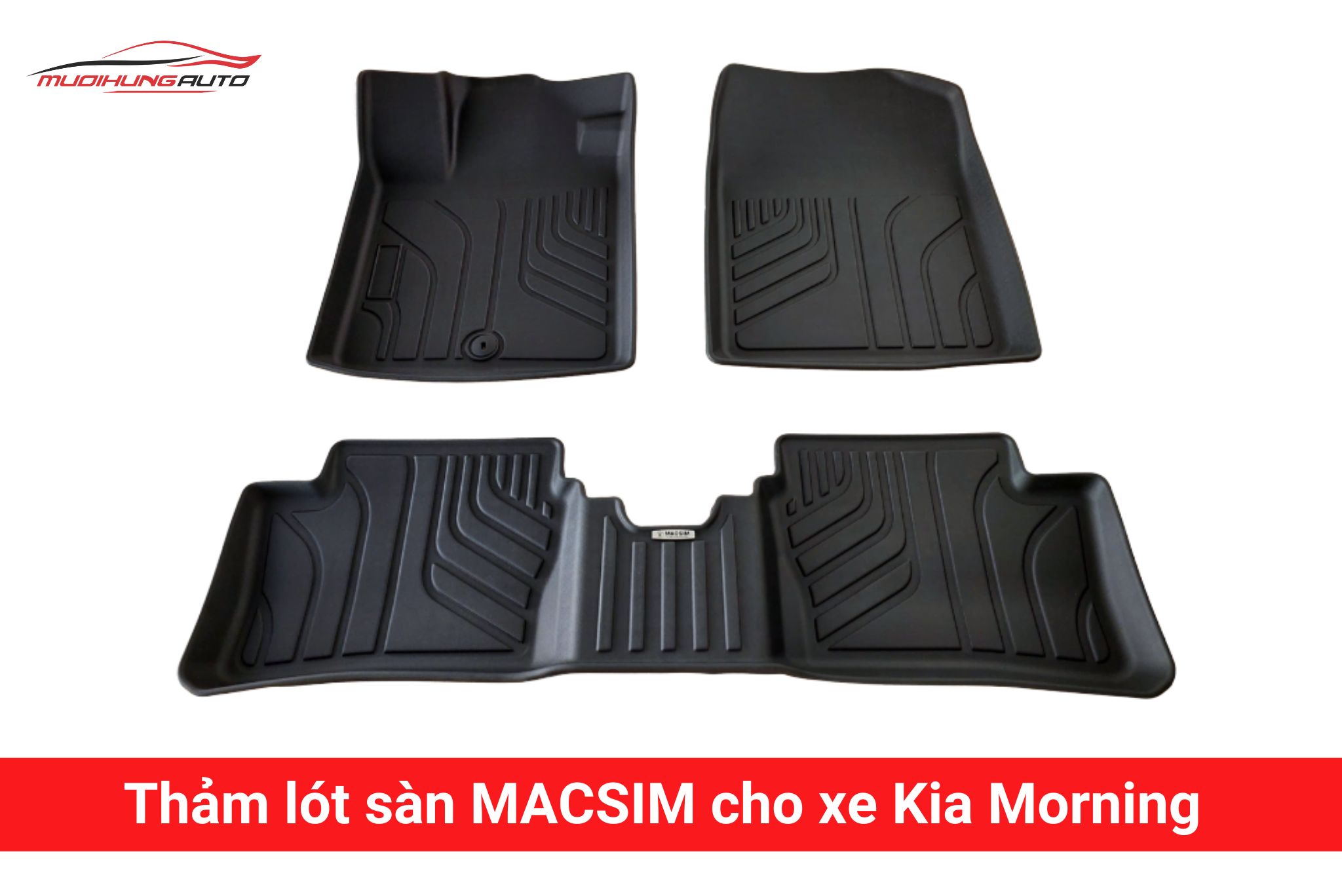 Thảm lót sàn Macsim cho xe Kia Morning