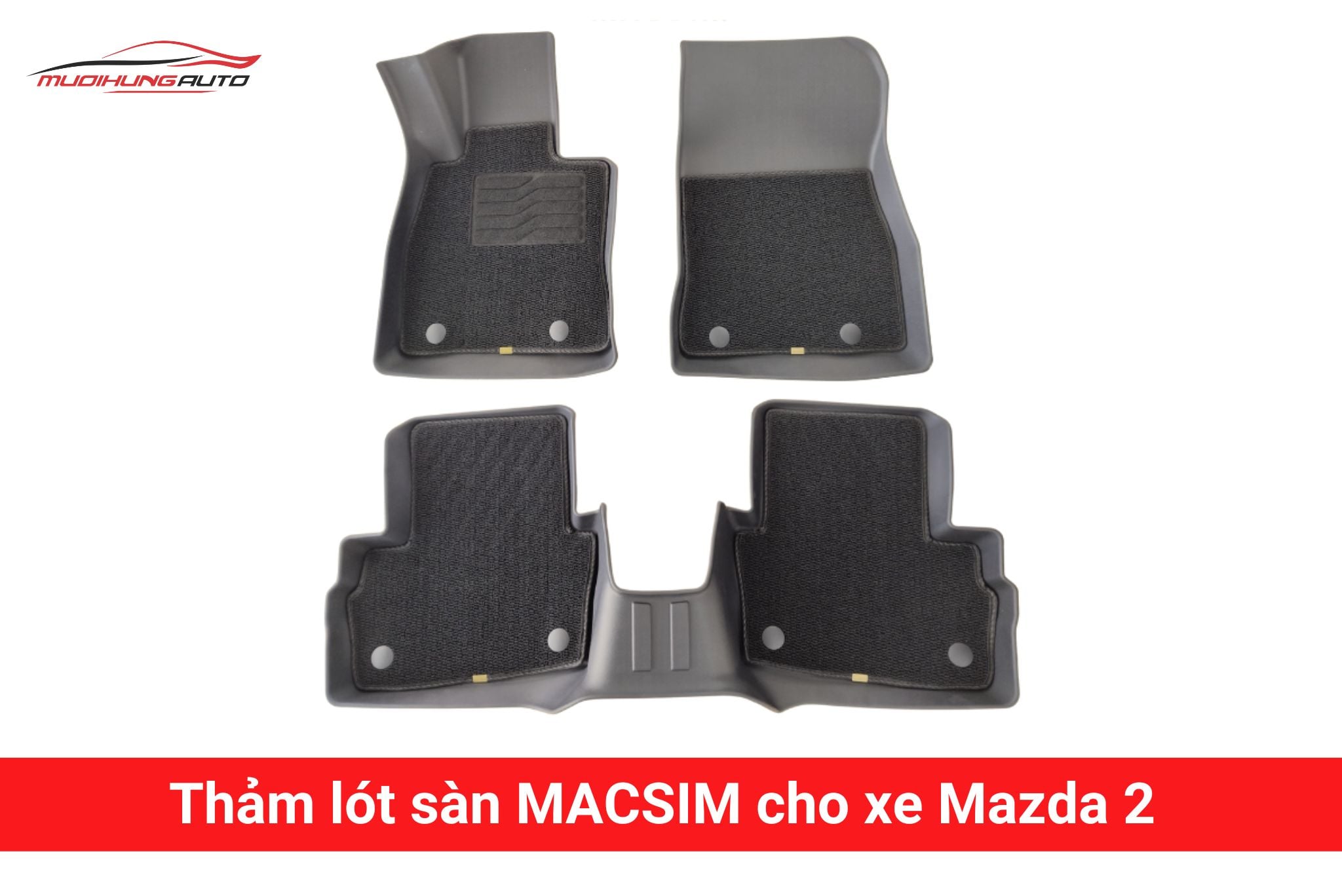 Thảm lót sàn Macsim cho xe Mazda 2