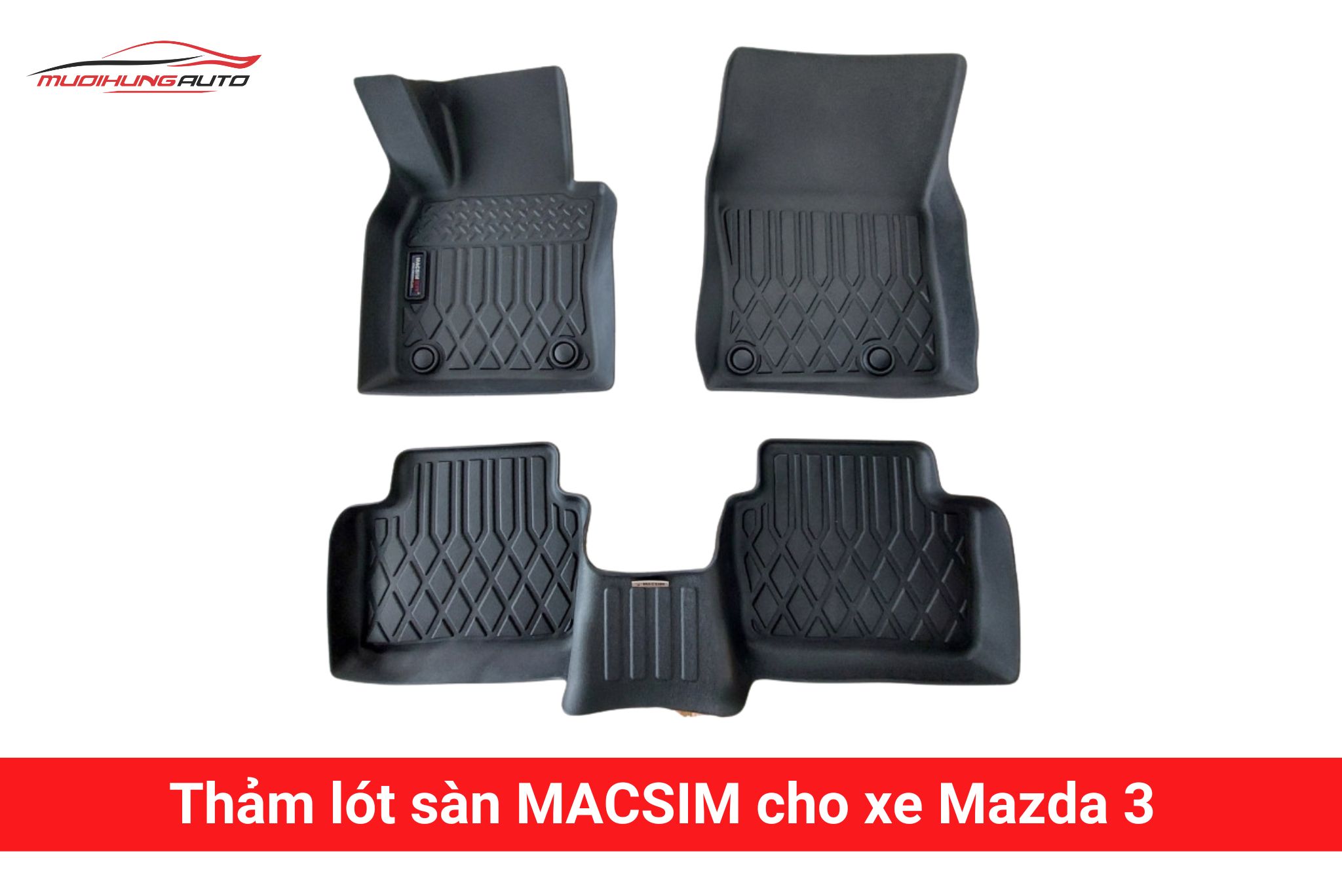 Thảm lót sàn Macsim cho xe Mazda 3