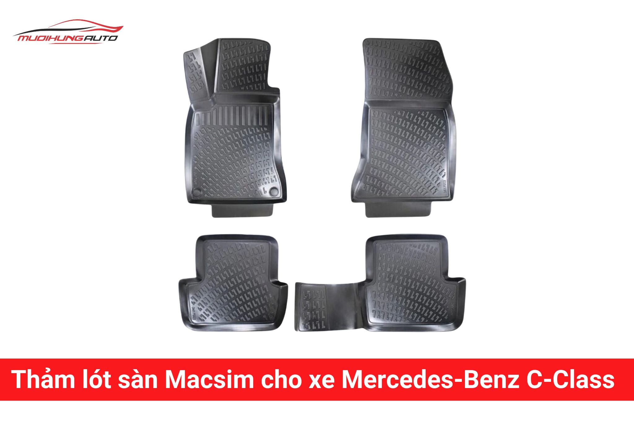 Thảm lót sàn Macsim cho xe Mercedes-Benz C-Class