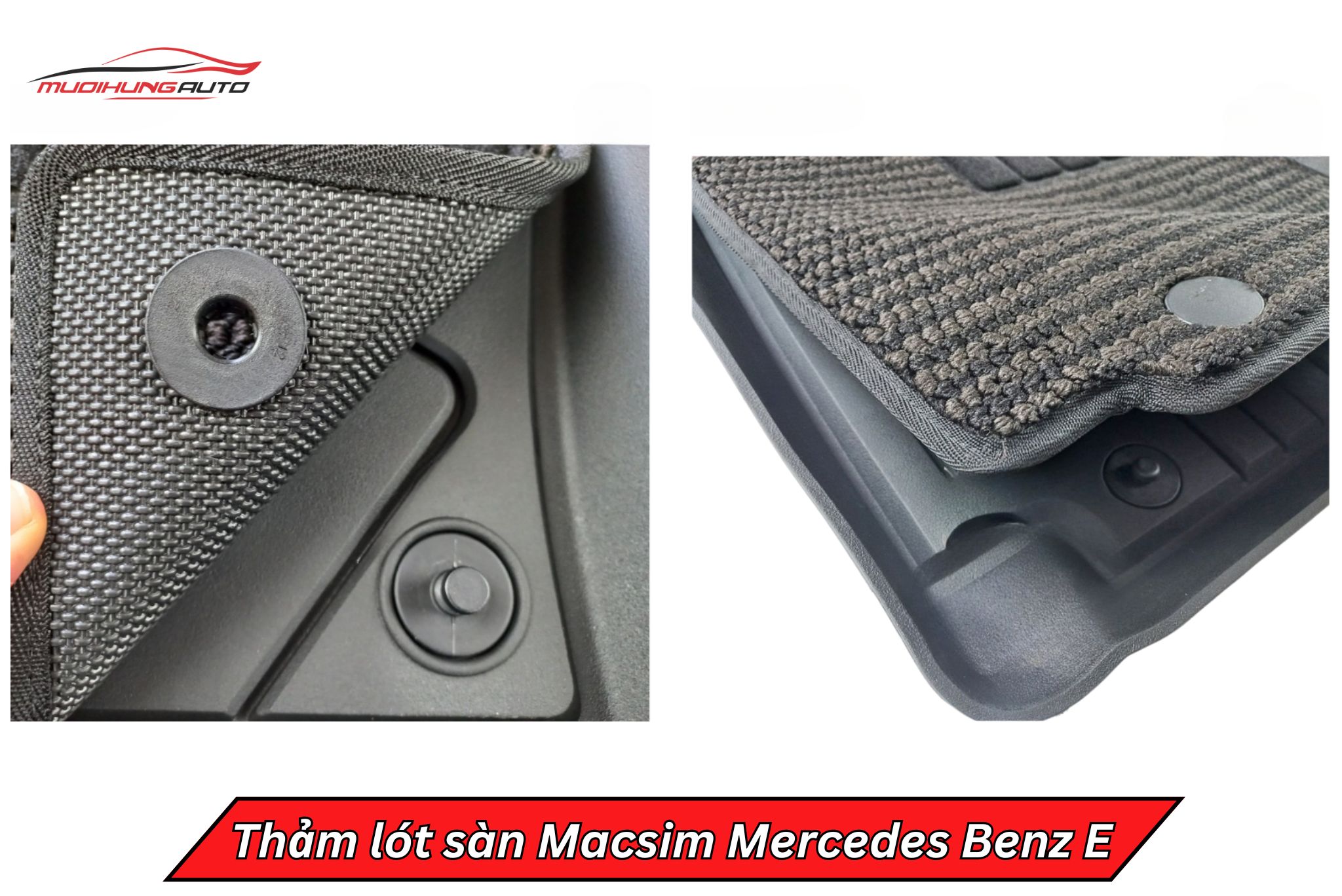 Thảm lót sàn Macsim cho xe Mercedes Benz E