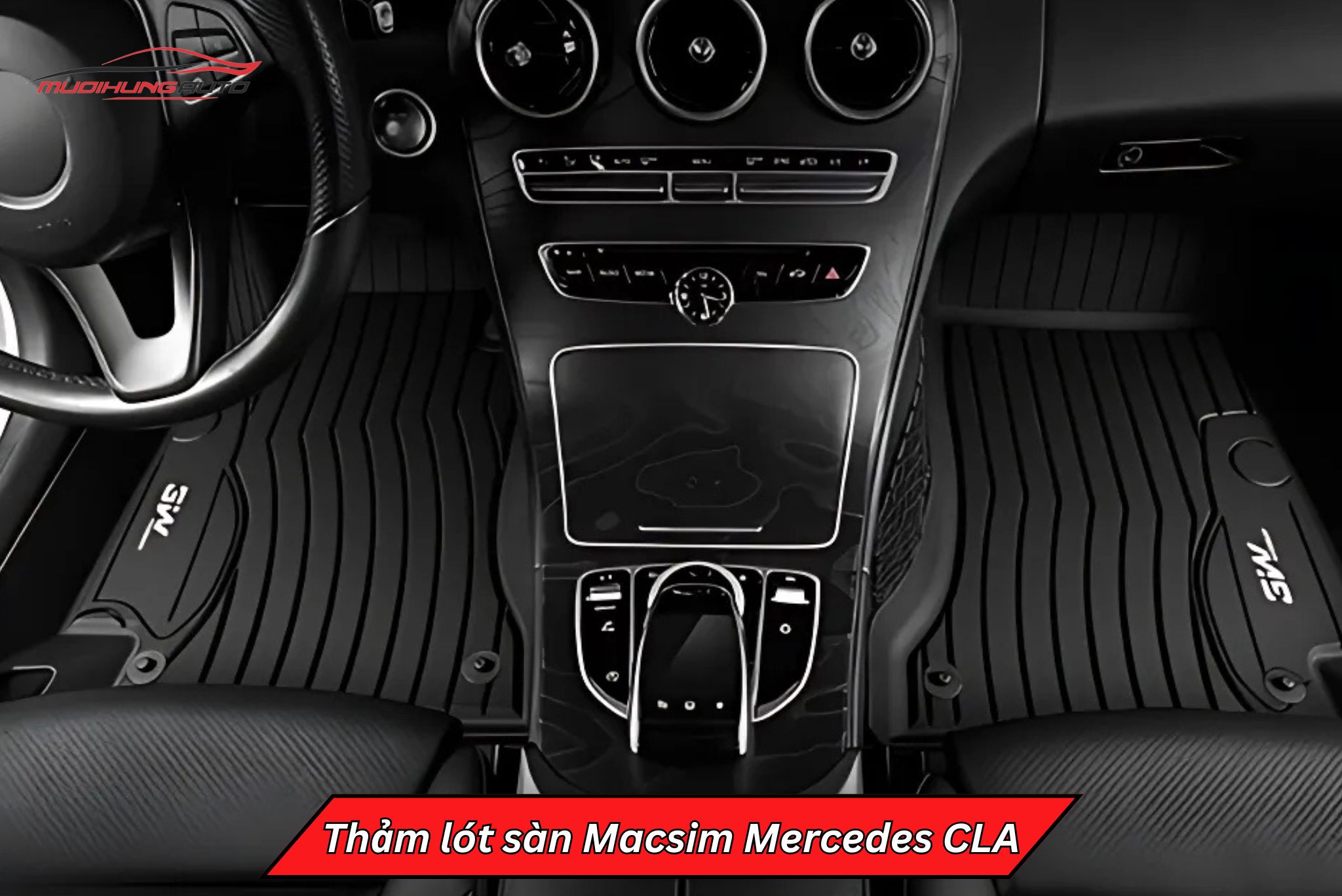 Thảm lót sàn Macsim cho xe Mercedes CLA