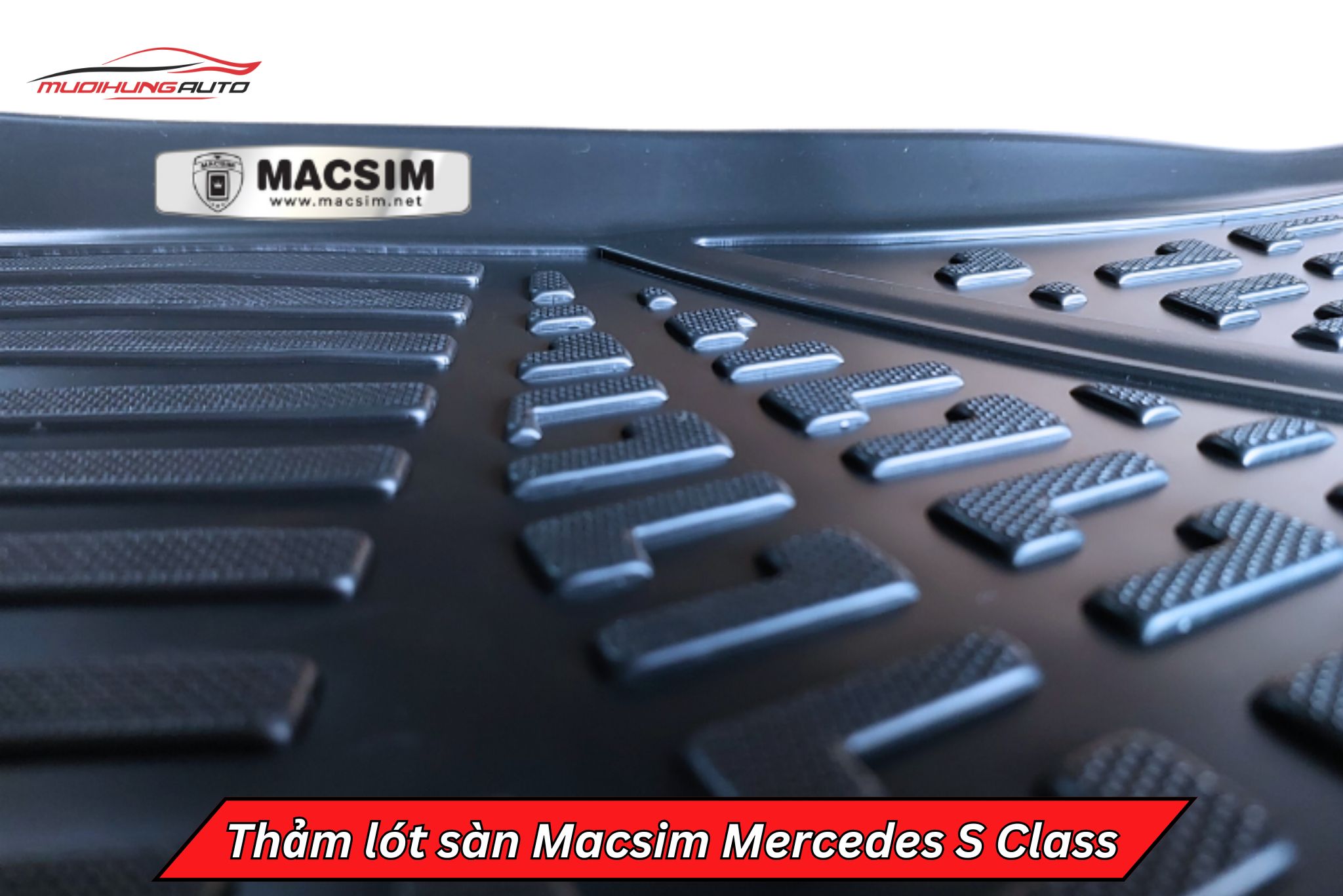 Thảm lót sàn Macsim cho xe Mercedes S Class