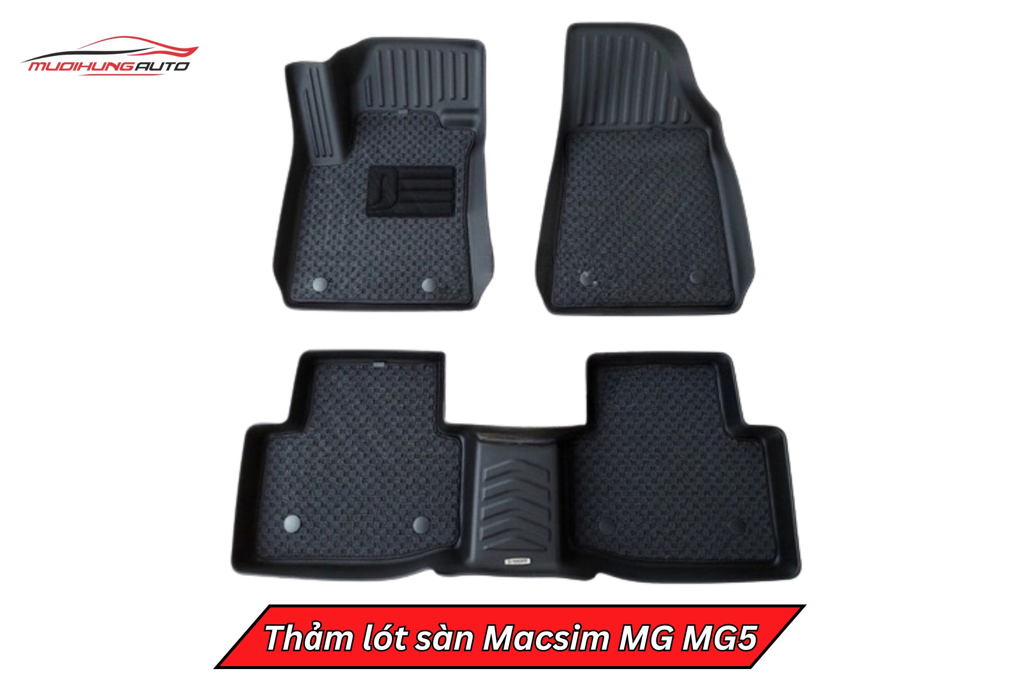 Thảm lót sàn Macsim cho xe MG MG5 2 lớp
