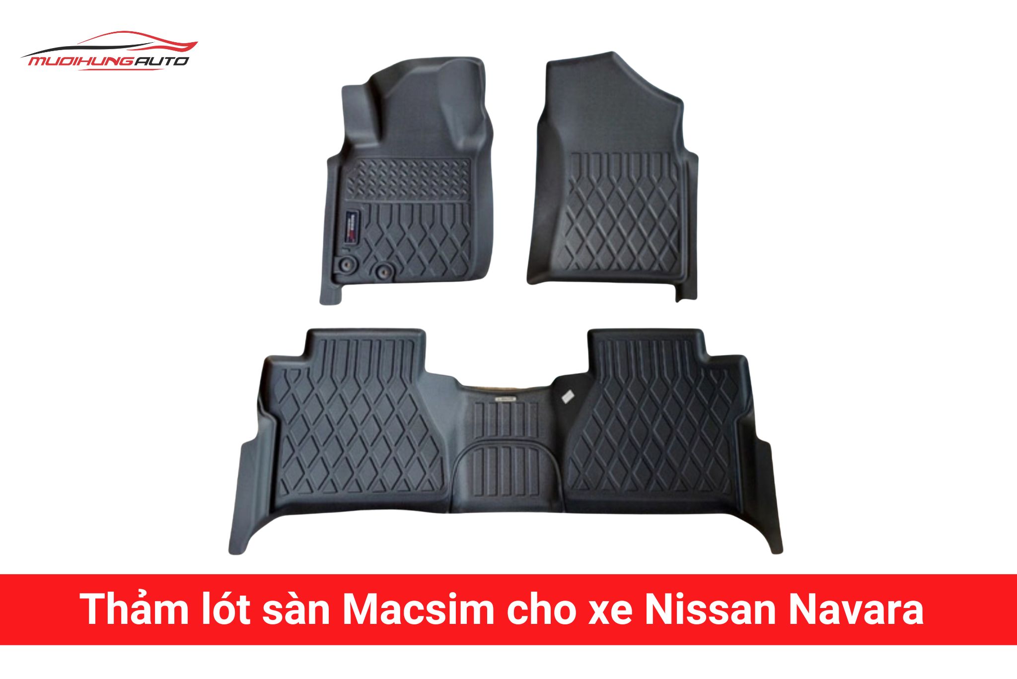 Thảm lót sàn Macsim cho xe Nissan Navara