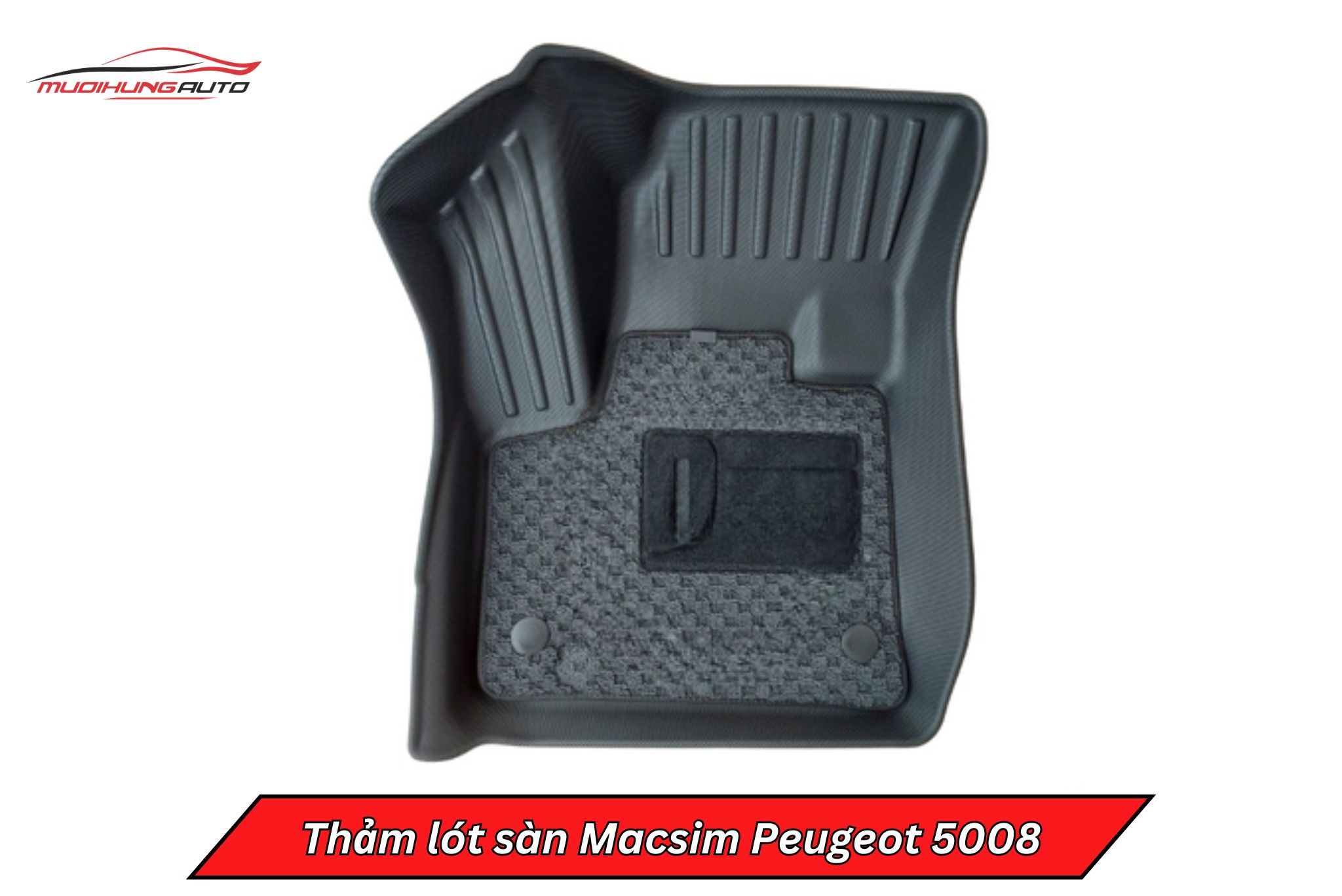 Thảm lót sàn Macsim cho xe Peugeot 5008 2 lớp