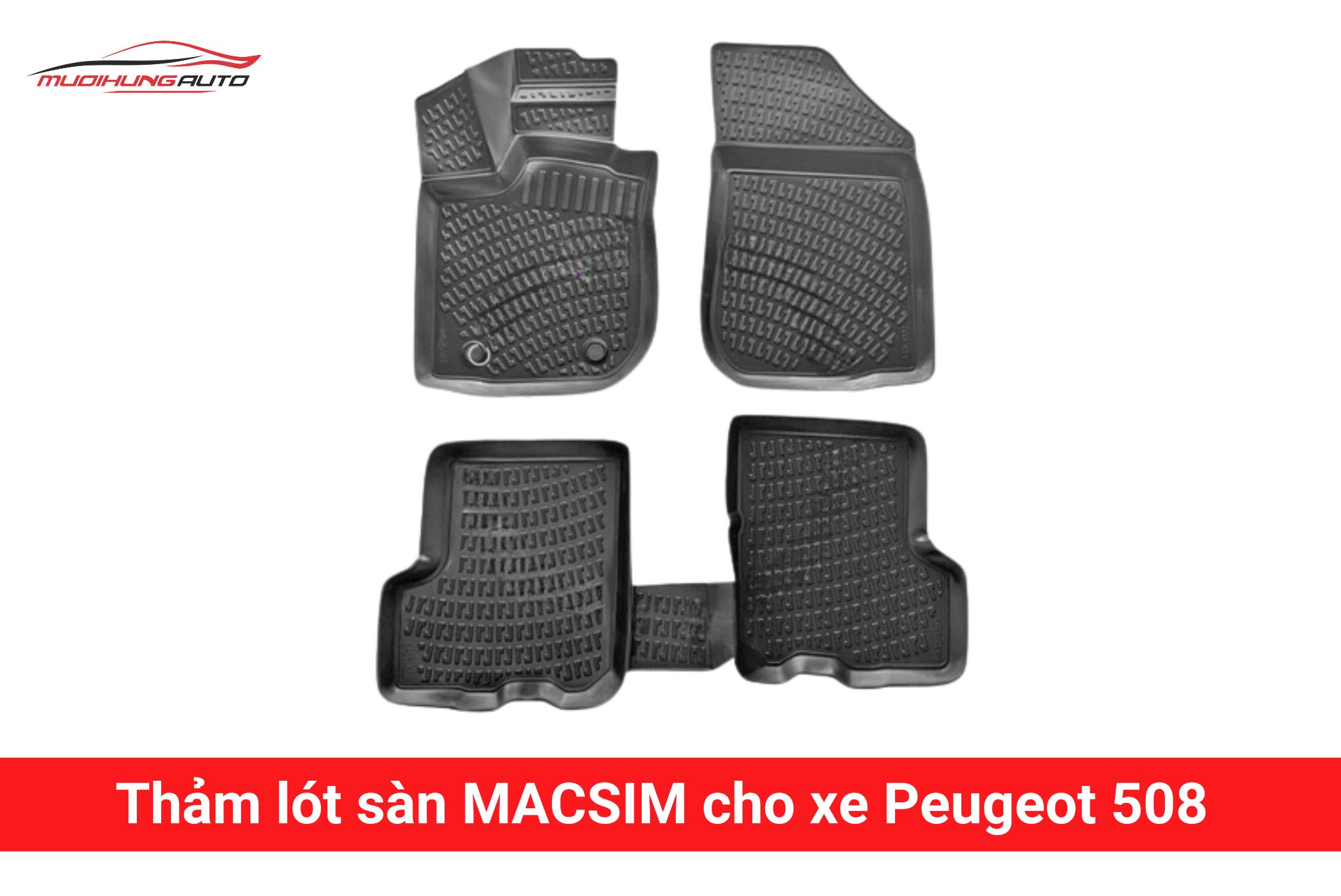 Thảm lót sàn Macsim cho xe Peugeot 508