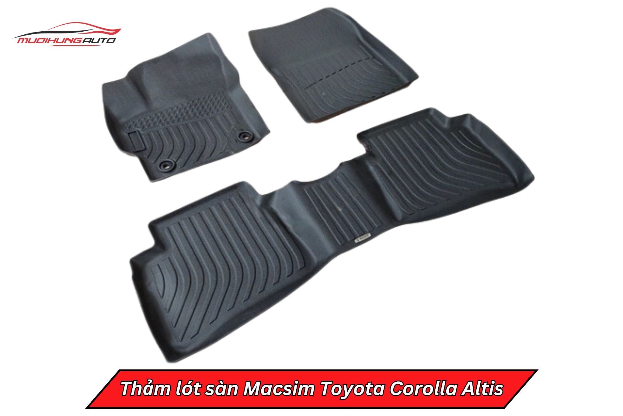 Thảm lót sàn Macsim cho xe Toyota Corolla Altis 1 lớp
