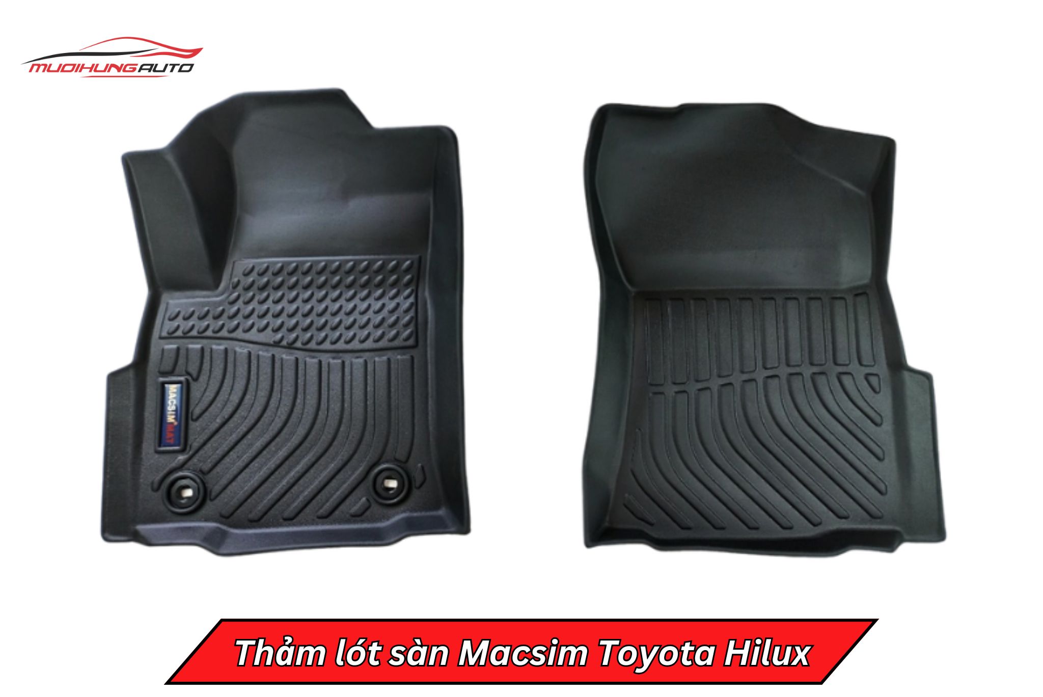 Thảm lót sàn Macsim cho xe Toyota Hilux