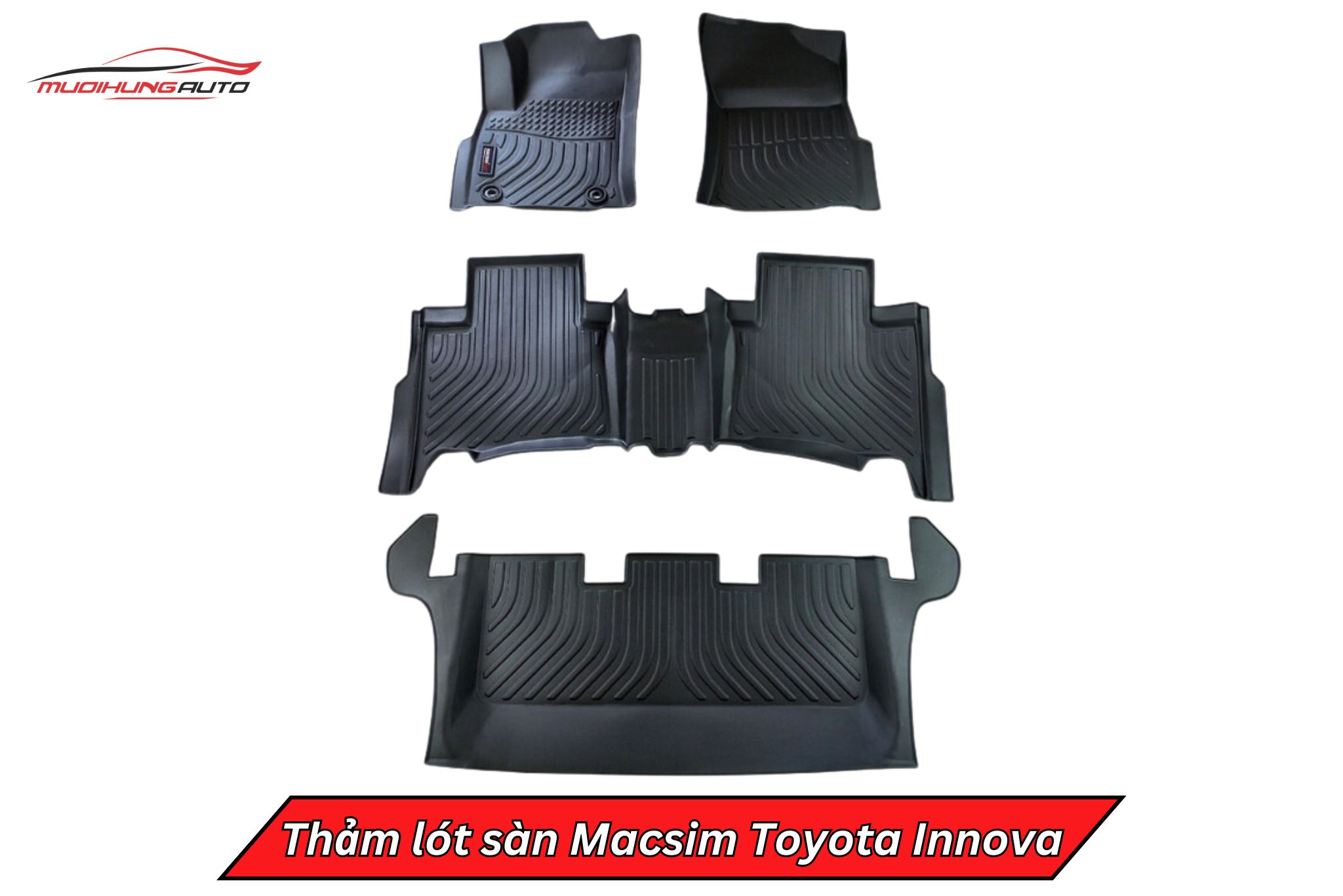 Thảm lót sàn Macsim cho xe Toyota Innova 1 lớp