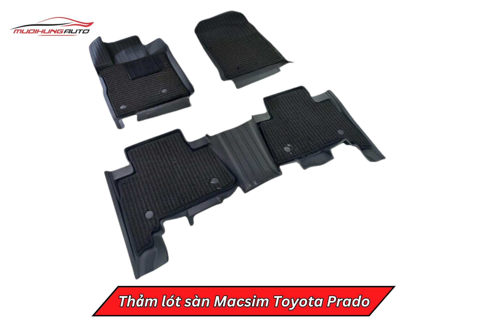 Thảm lót sàn Macsim xe Toyota Prado 2 lớp