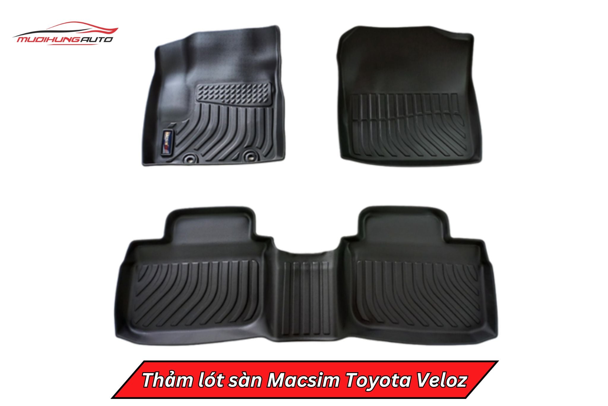 Thảm lót sàn Macsim cho xe Toyota Veloz 1 lớp