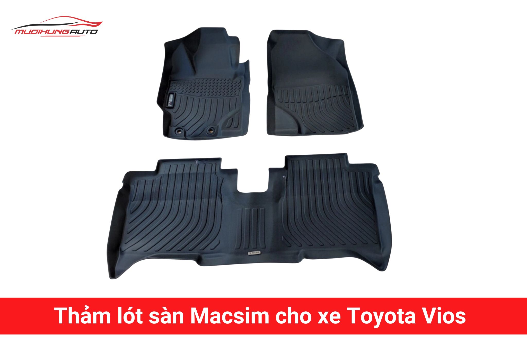 Thảm lót sàn Macsim cho xe Toyota Vios