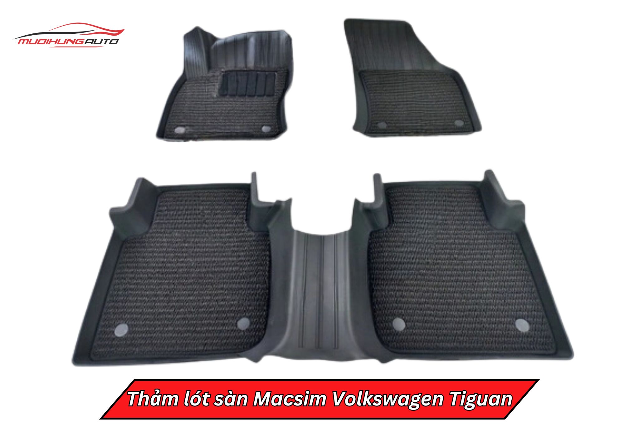 Thảm lót sàn Macsim cho xe Volkswagen Tiguan 2 lớp