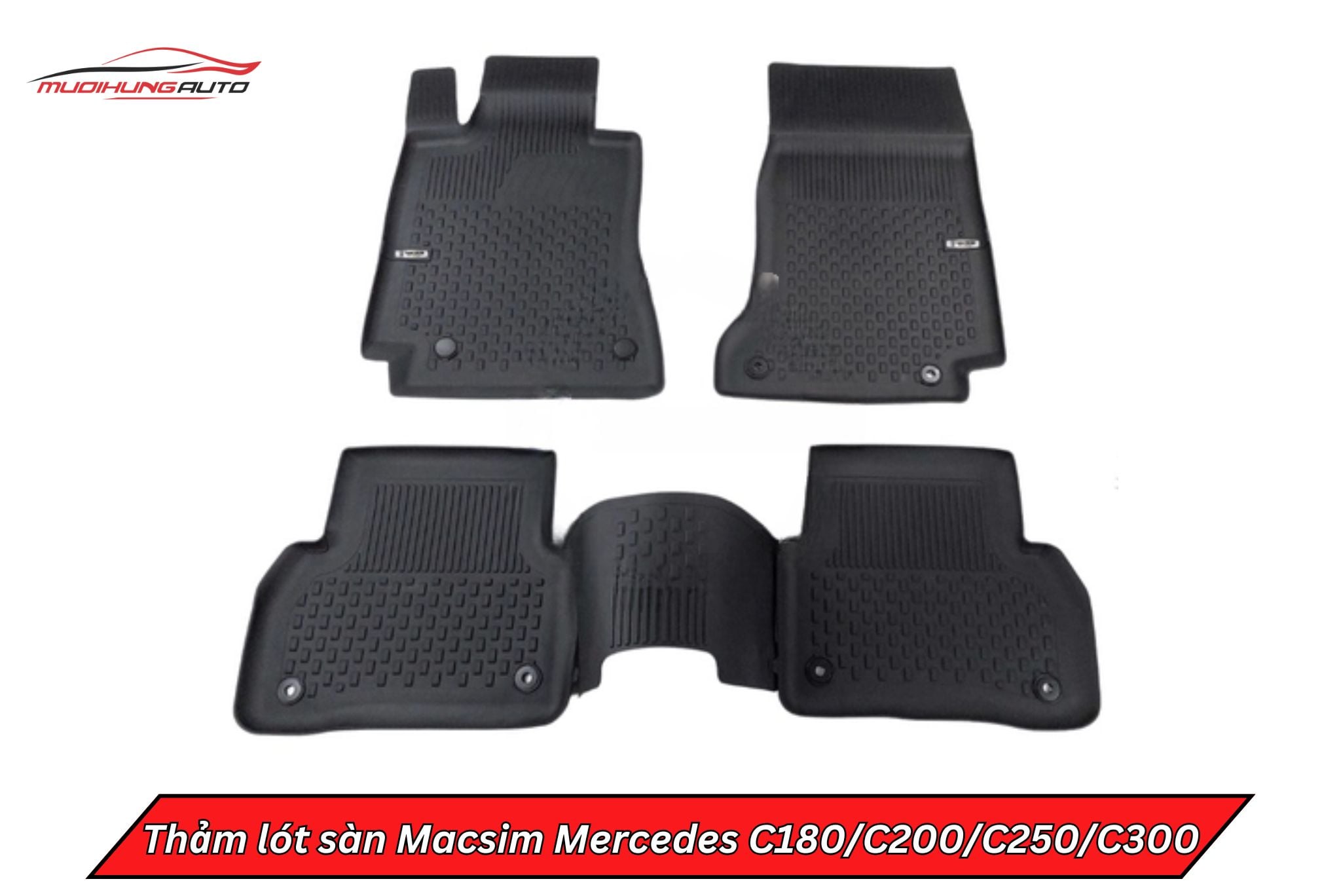 Thảm lót sàn Macsim ô tô Mercedes C180/C200/C250/C300
