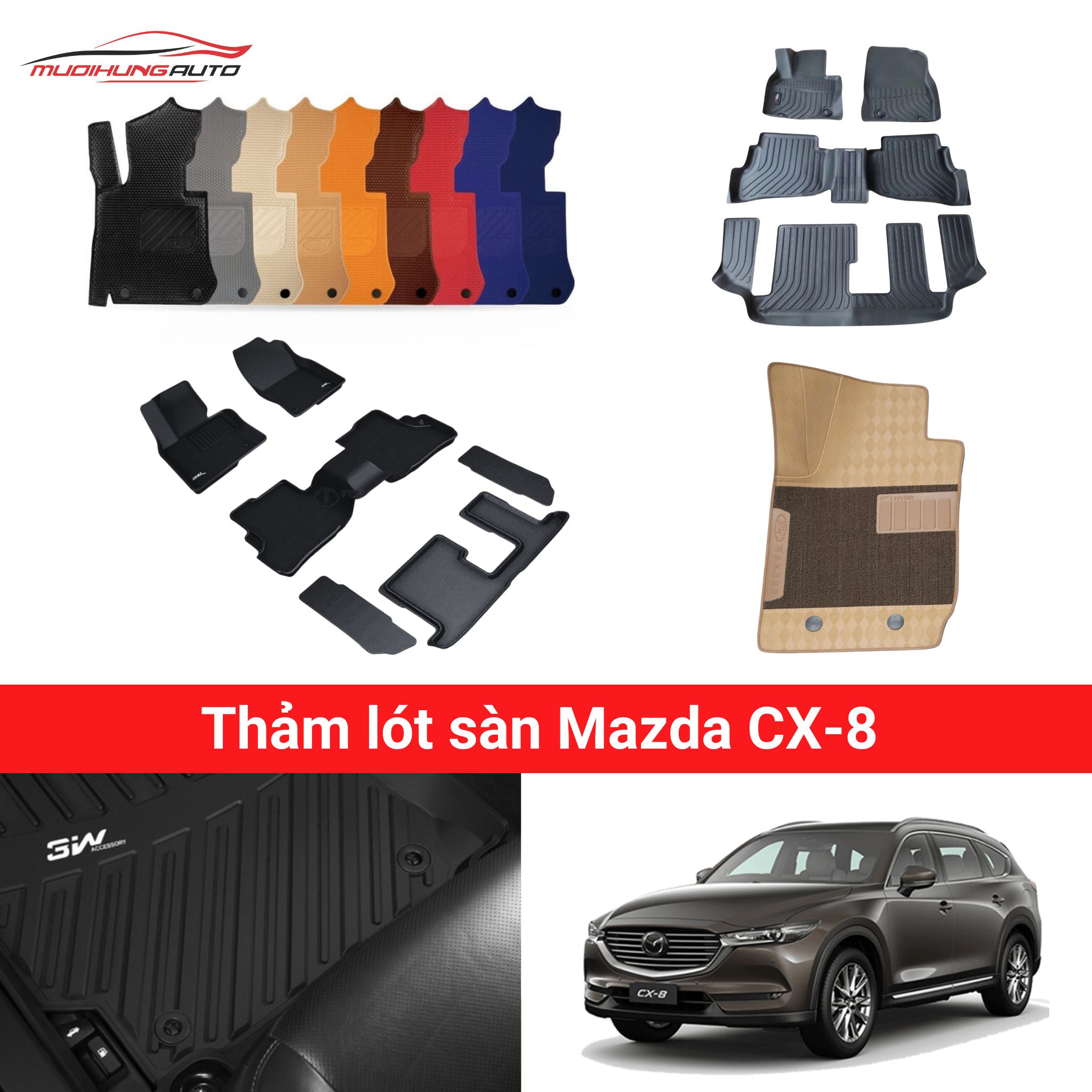 Thảm lót sàn Mazda CX-8