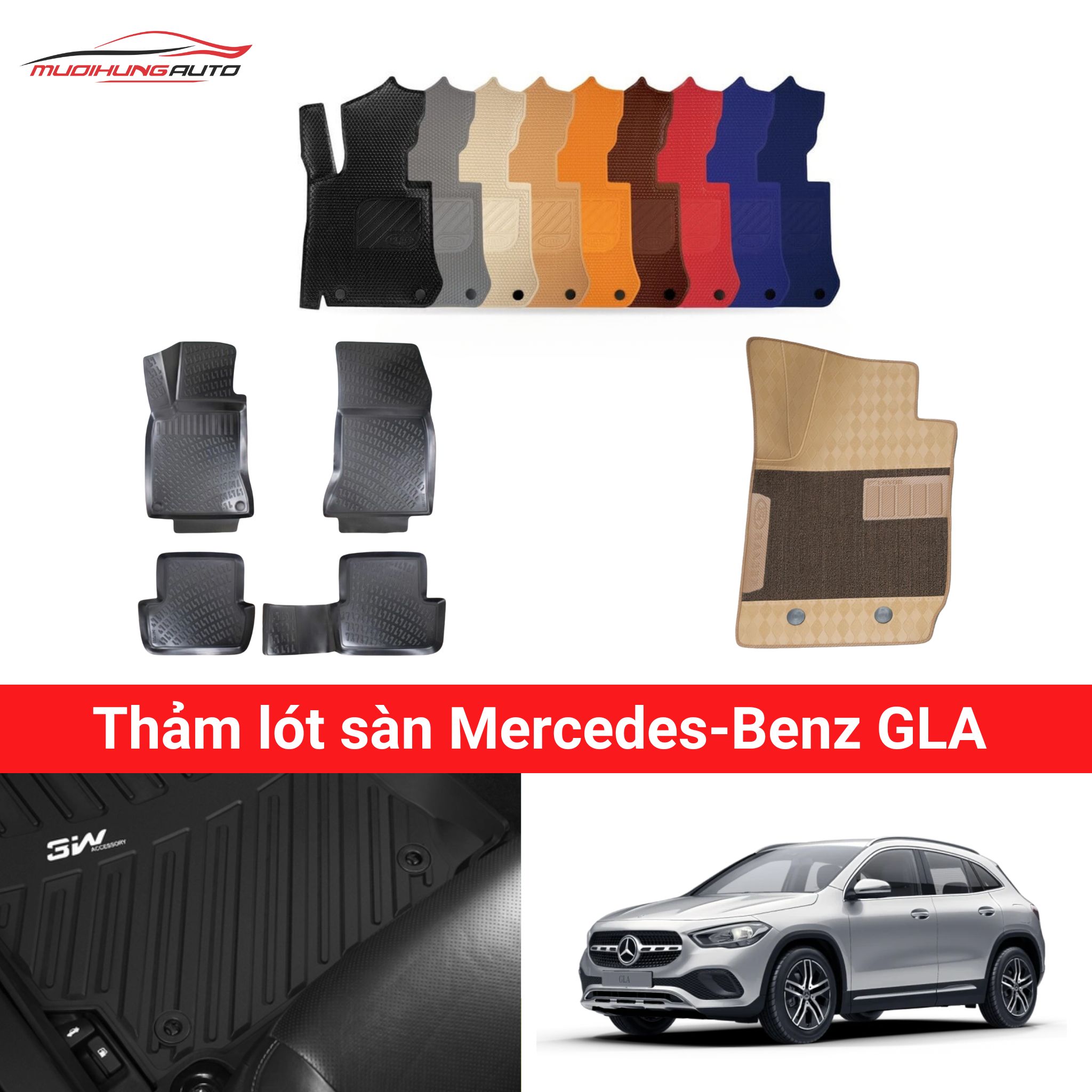 Thảm lót sàn Mercedes-Benz GLA