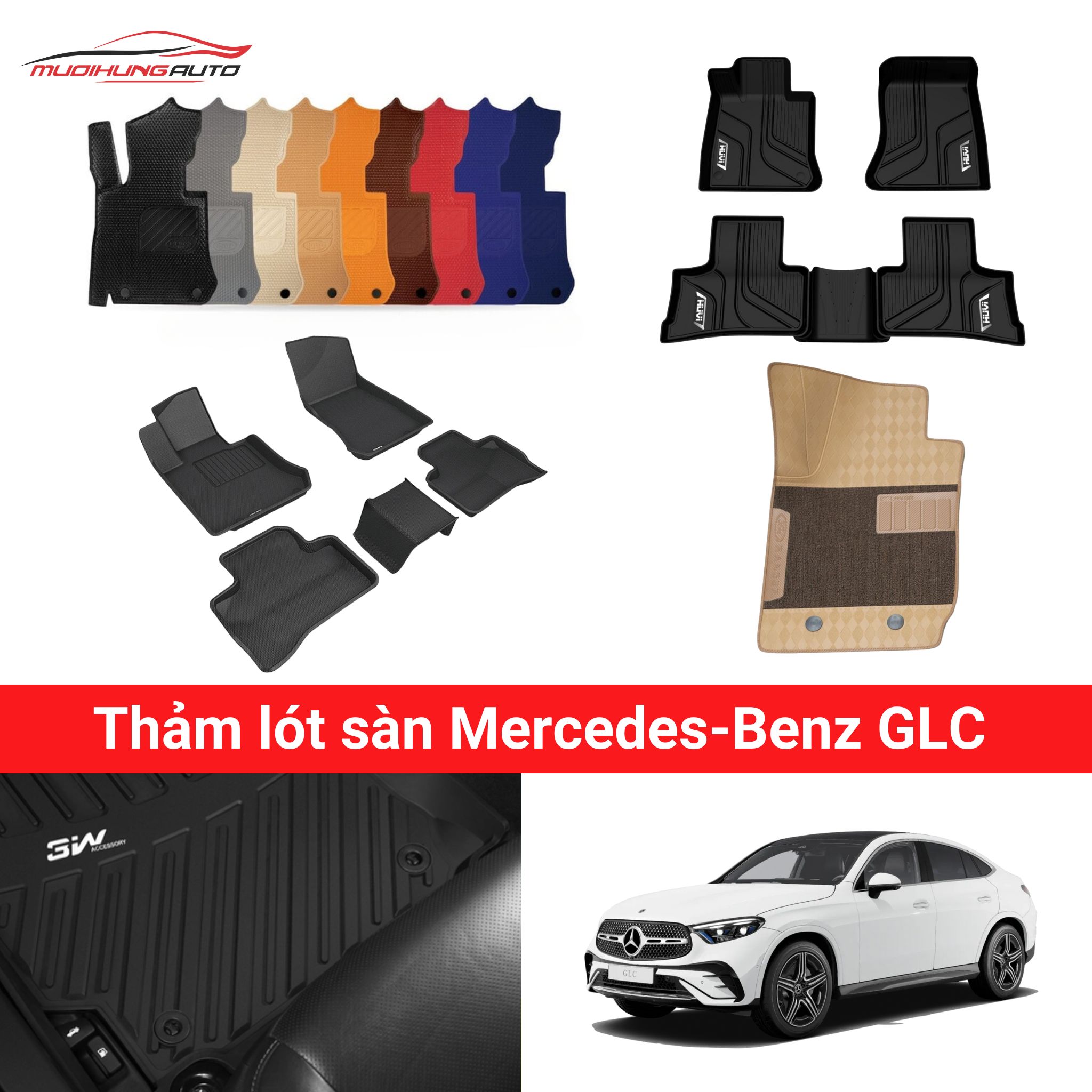 Thảm lót sàn Mercedes-Benz GLC