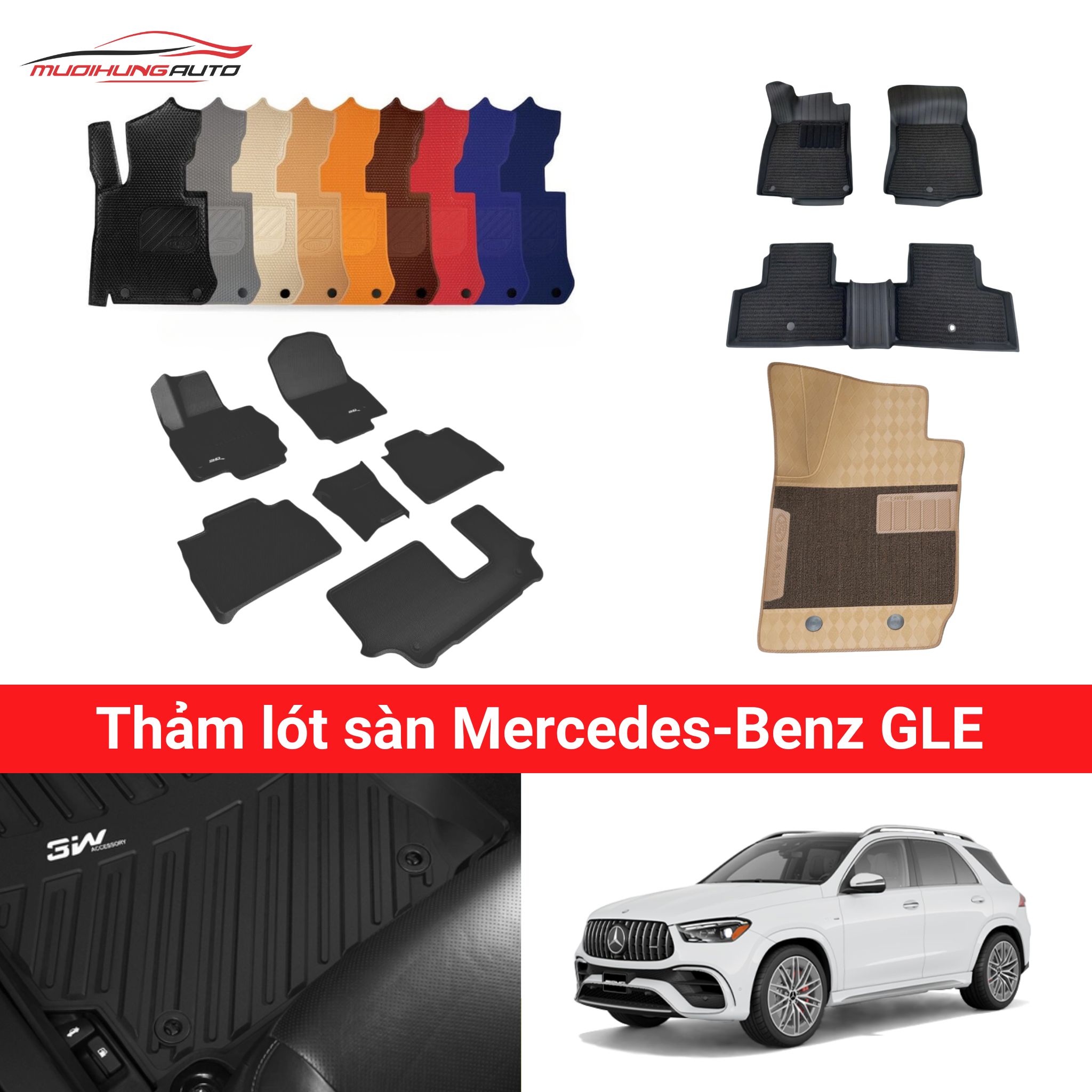 Thảm lót sàn Mercedes-Benz GLE