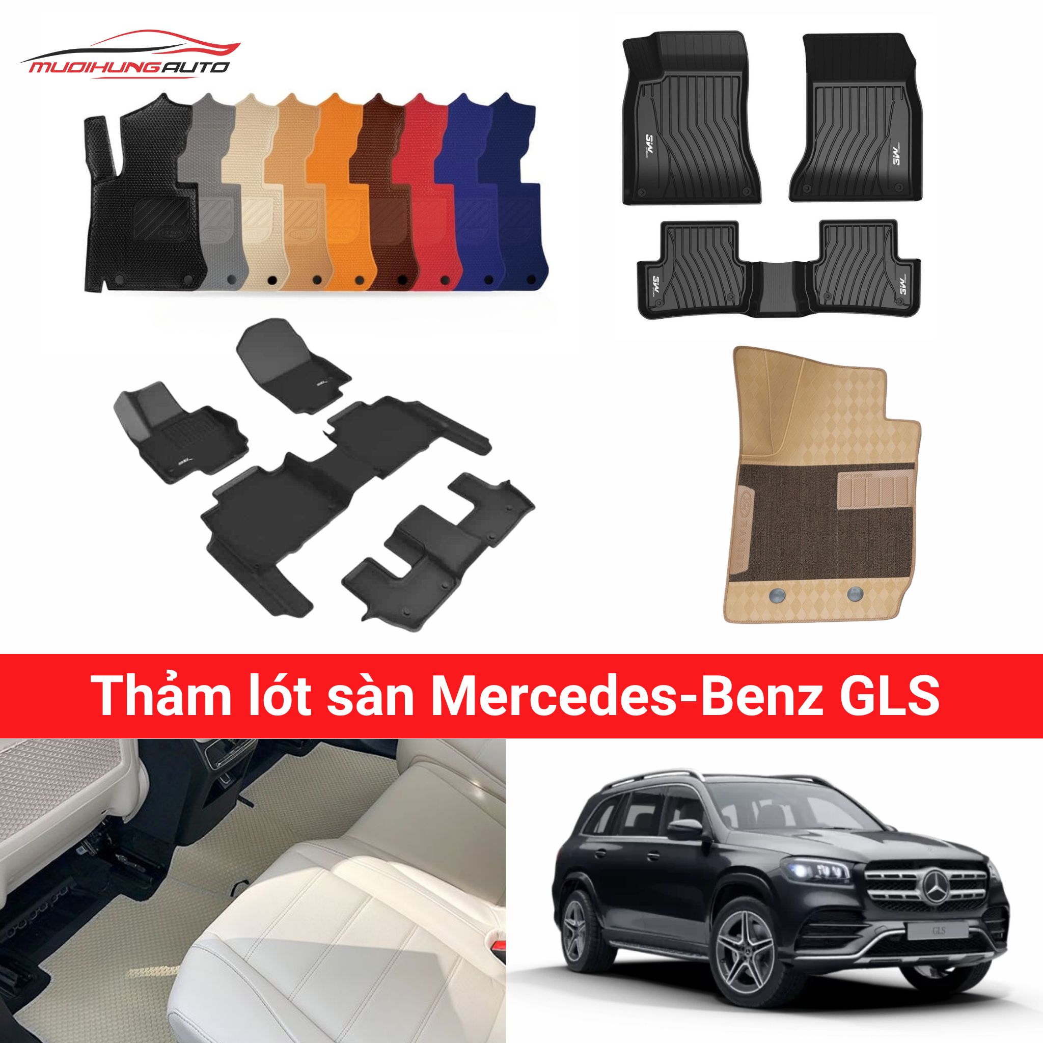 Thảm lót sàn Mercedes-Benz GLS