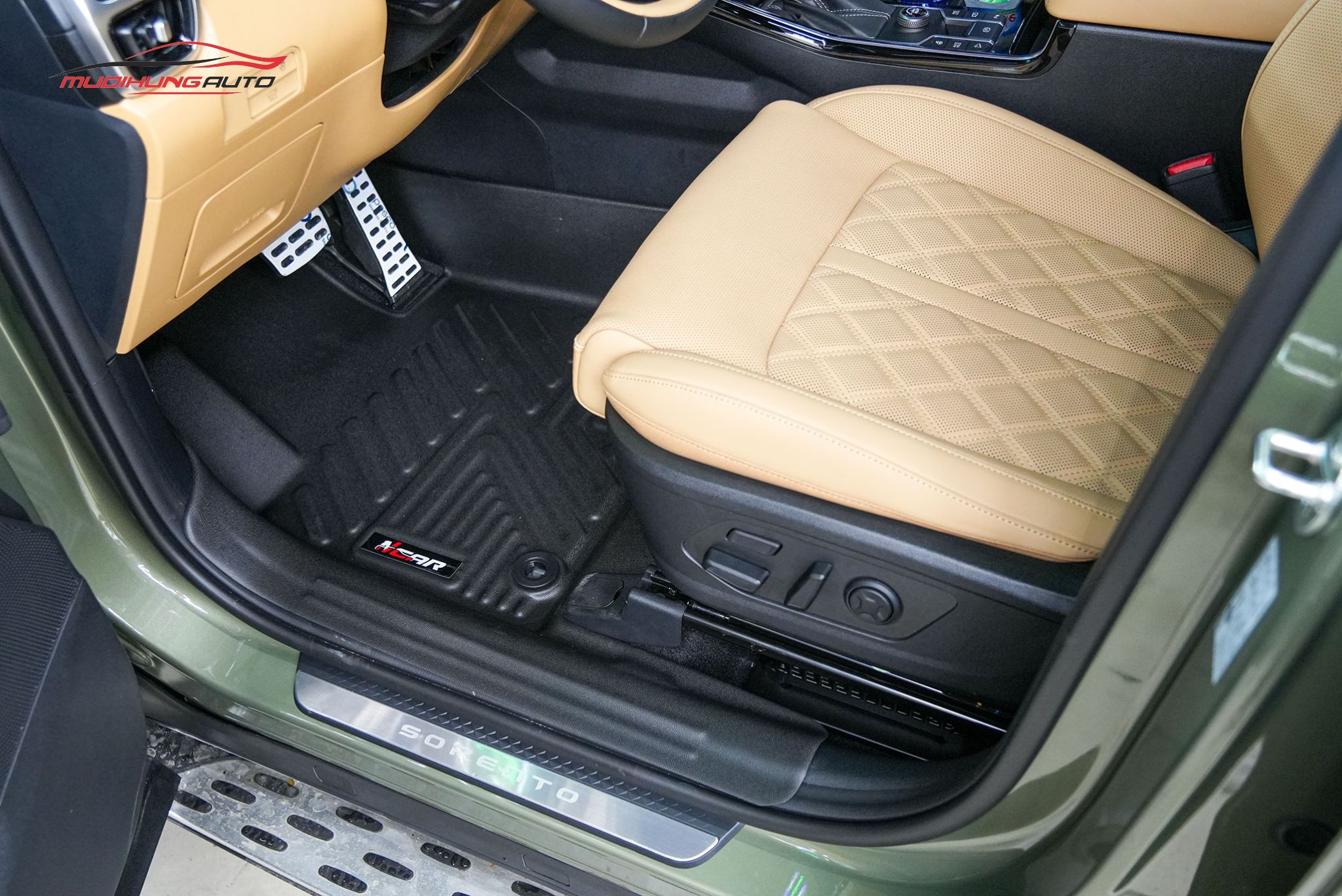 Thảm lót sàn Ncar cho ô tô Kia Sorento 2024