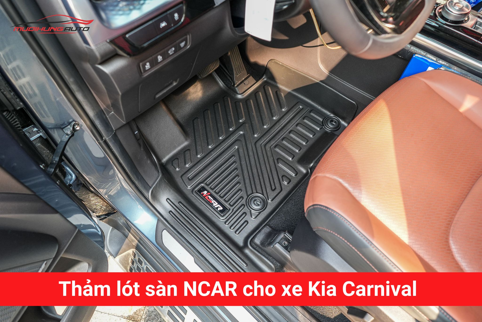 Thảm lót sàn Ncar cho xe Kia Carnival