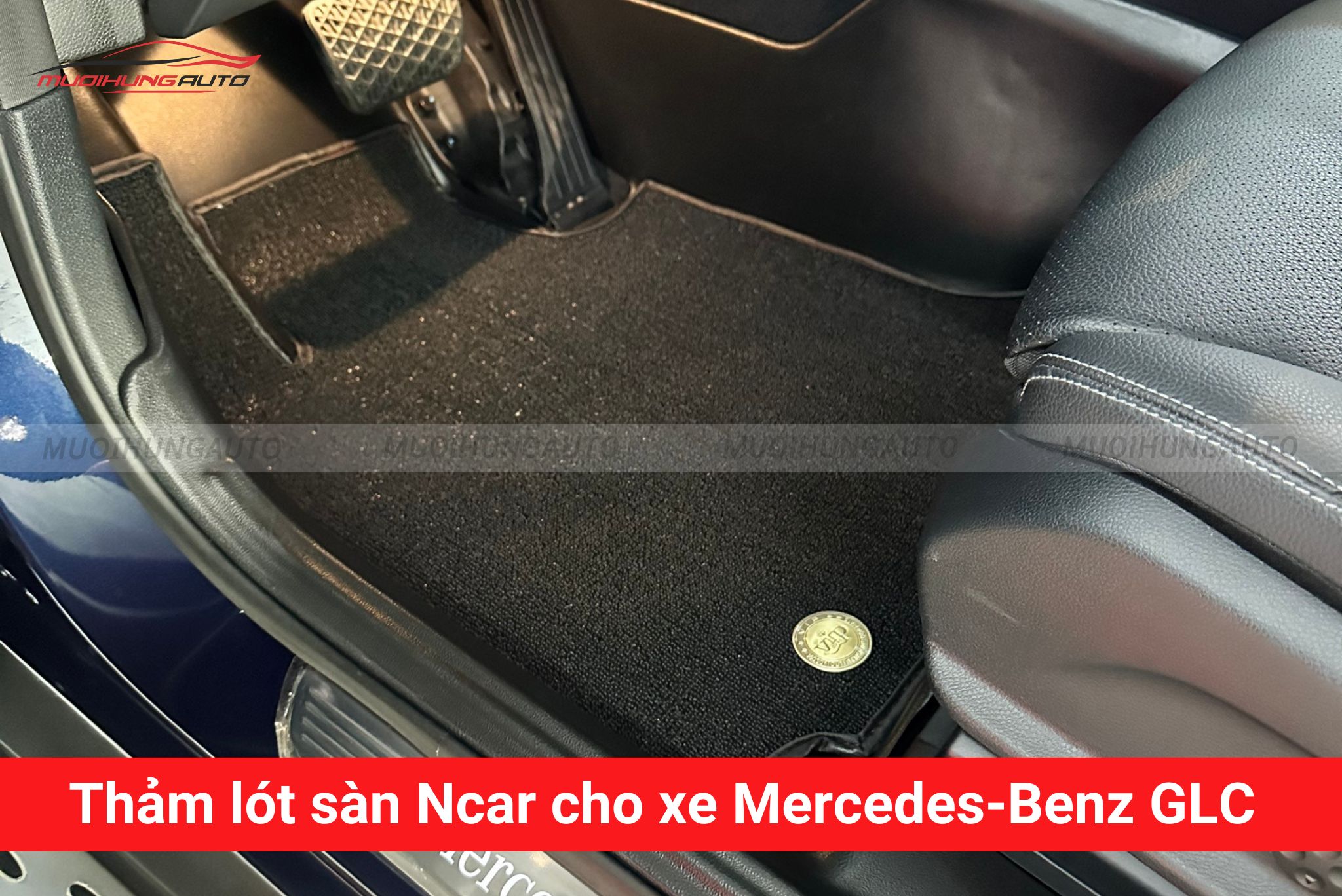 Thảm lót sàn Ncar cho xe Mercedes-Benz GLC