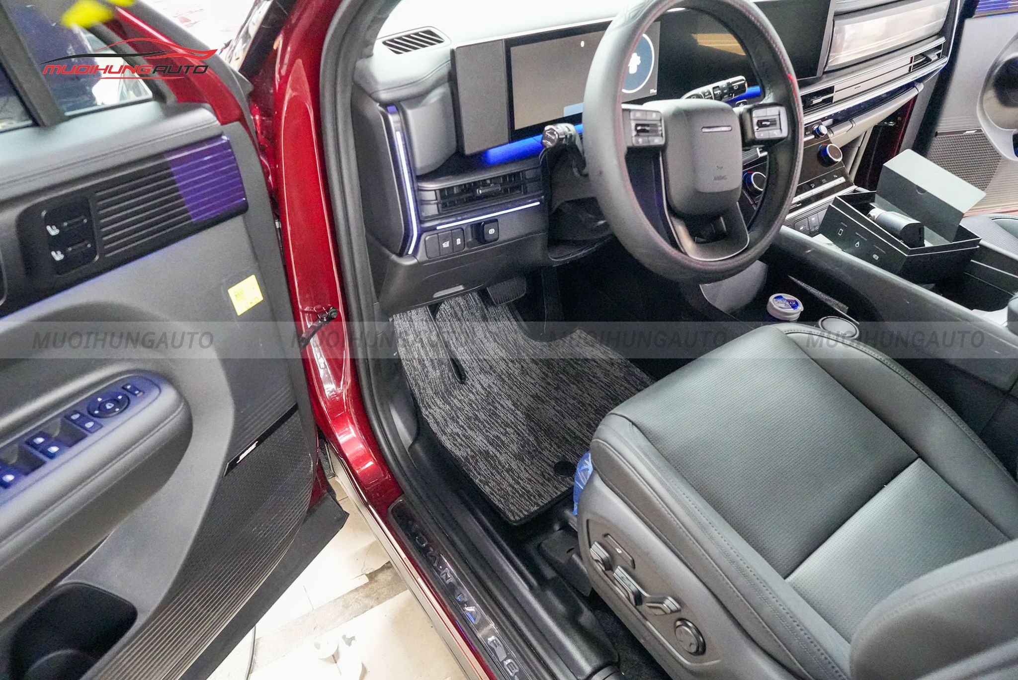 Thảm lót sàn Ncar ô tô Hyundai Santafe 2024