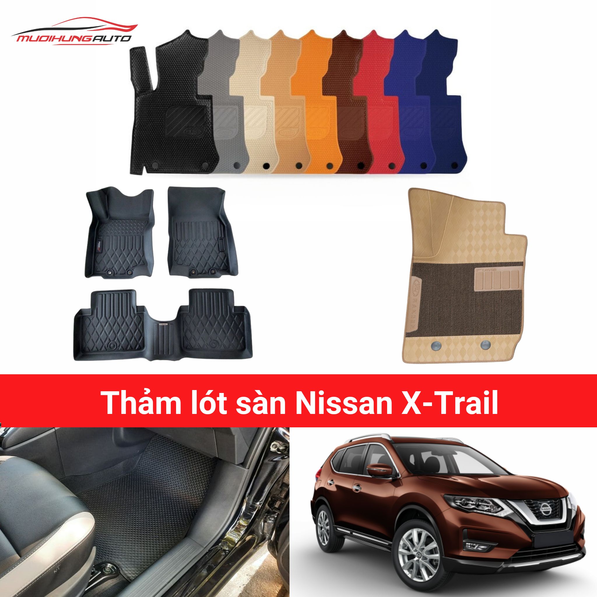 Thảm lót sàn Nissan X-Trail