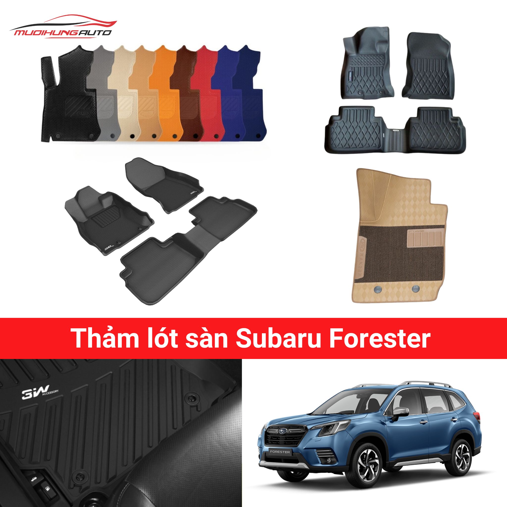 Thảm lót sàn Subaru Forester