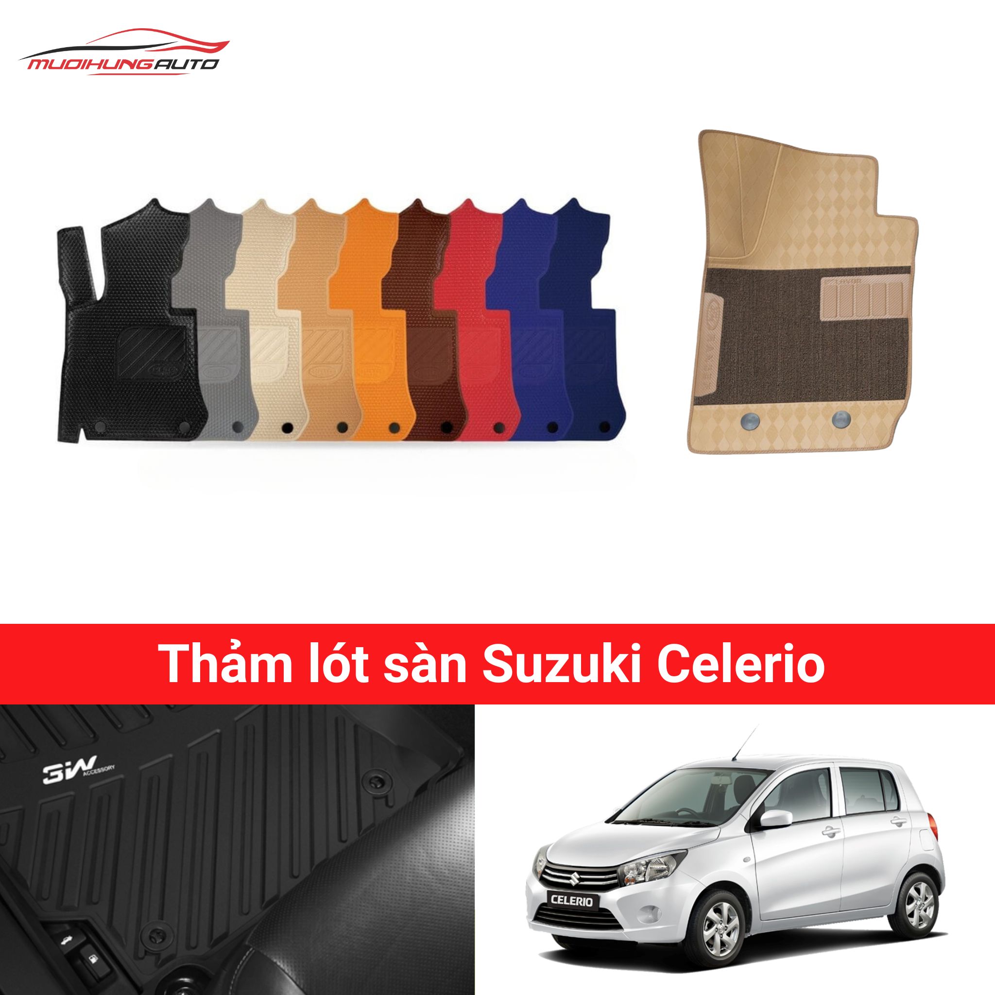 Thảm lót sàn Suzuki Celerio