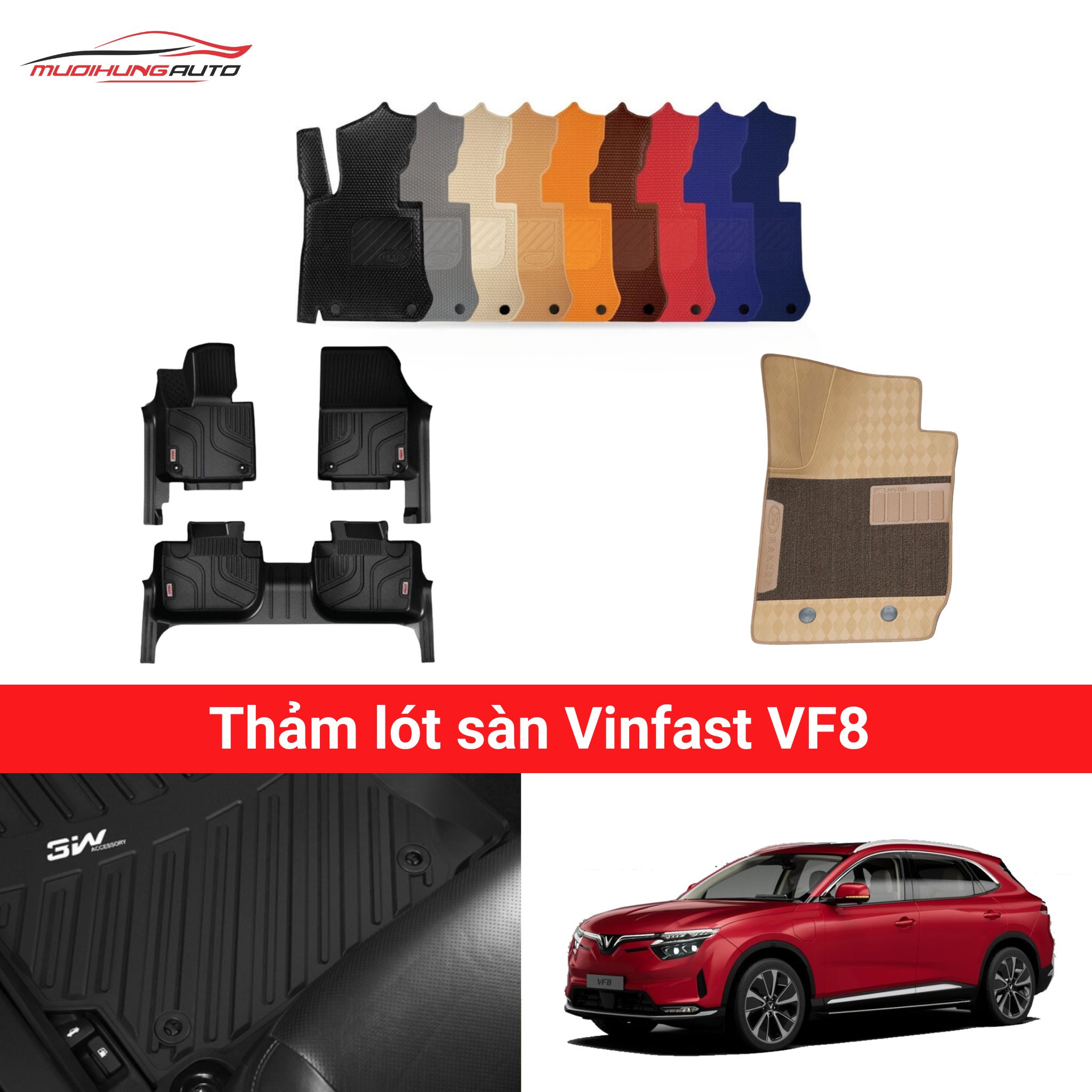 Thảm lót sàn Vinfast VF8